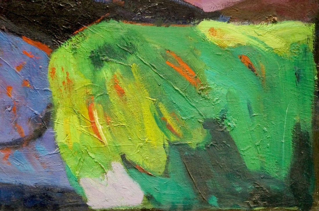 Oil painting At the night window Likhovid Georgy Ivanovich - 5