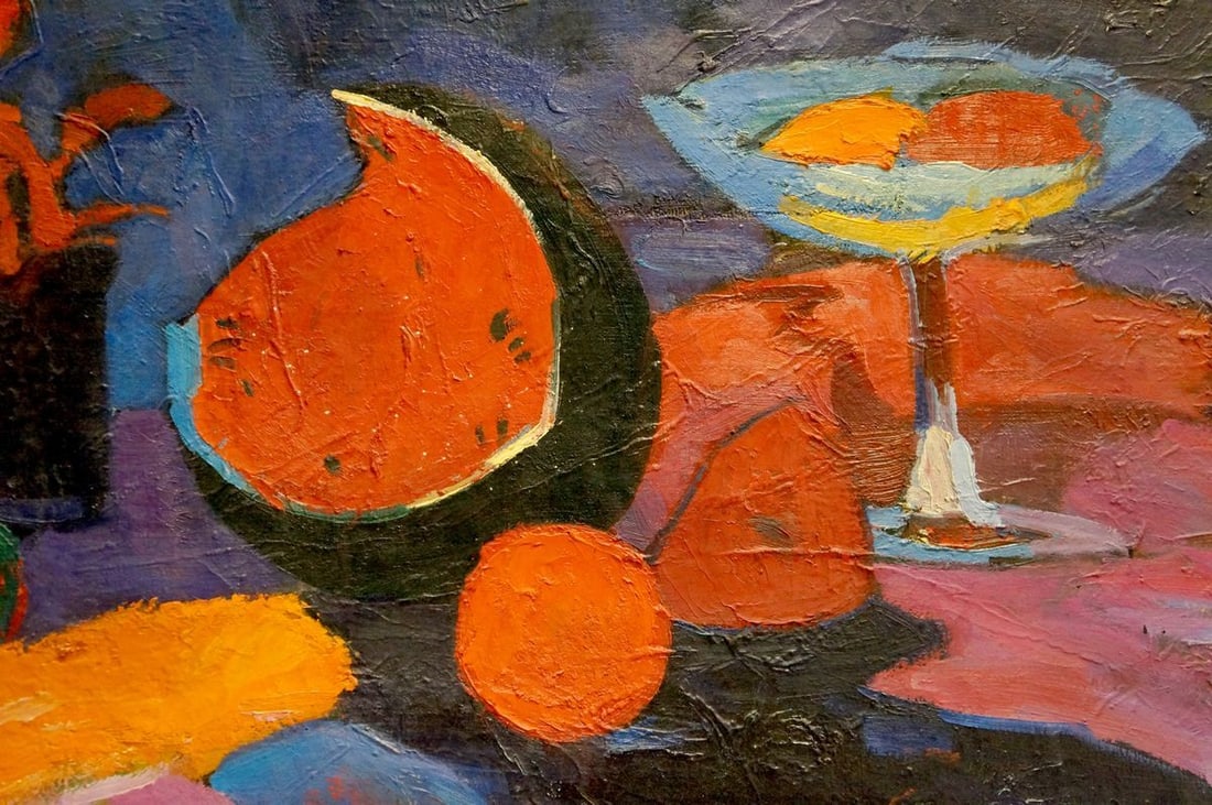 Oil painting At the night window Likhovid Georgy Ivanovich - 6