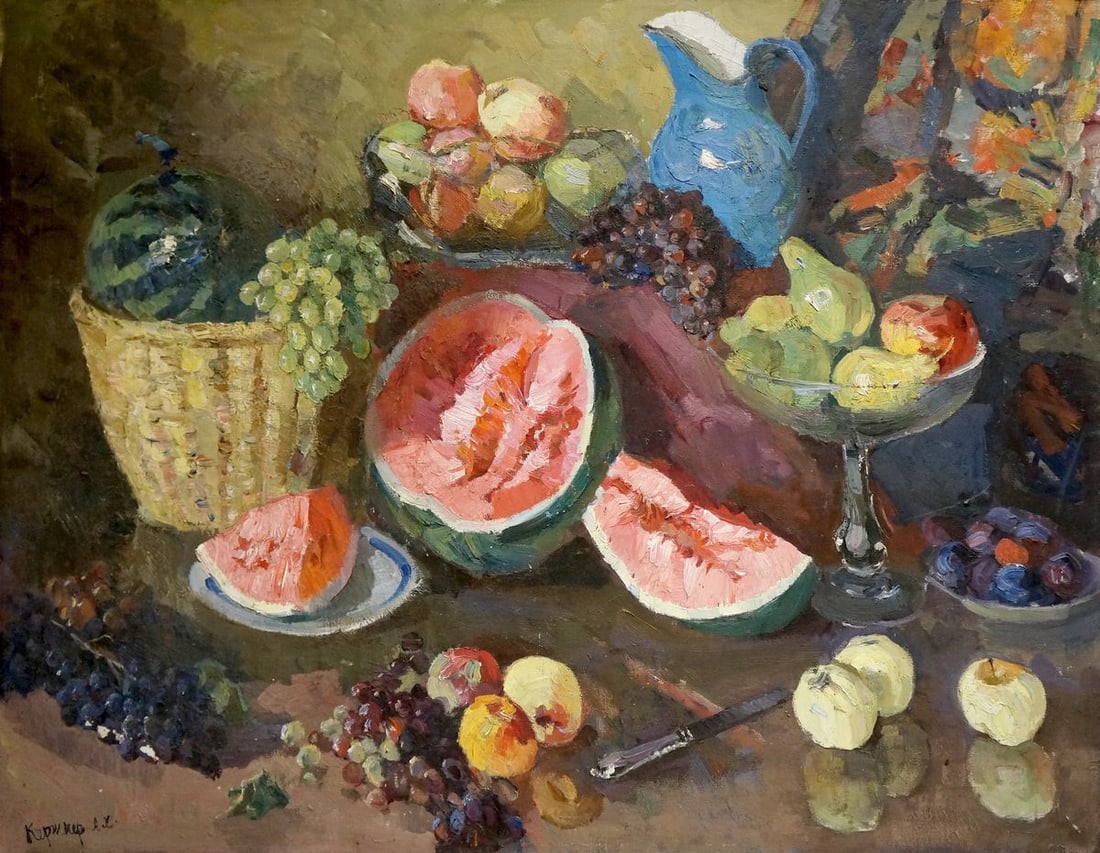 Oil painting Still life Kerzhner Alexander Haskelevich (1 of 8)