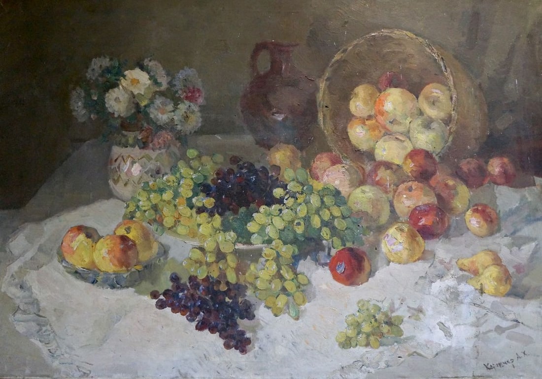 Oil painting Still life Kerzhner Alexander Haskelevich (1 of 8)