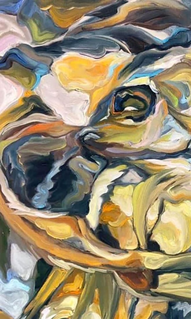 Oil painting Aftertaste Procach Olesia - 2