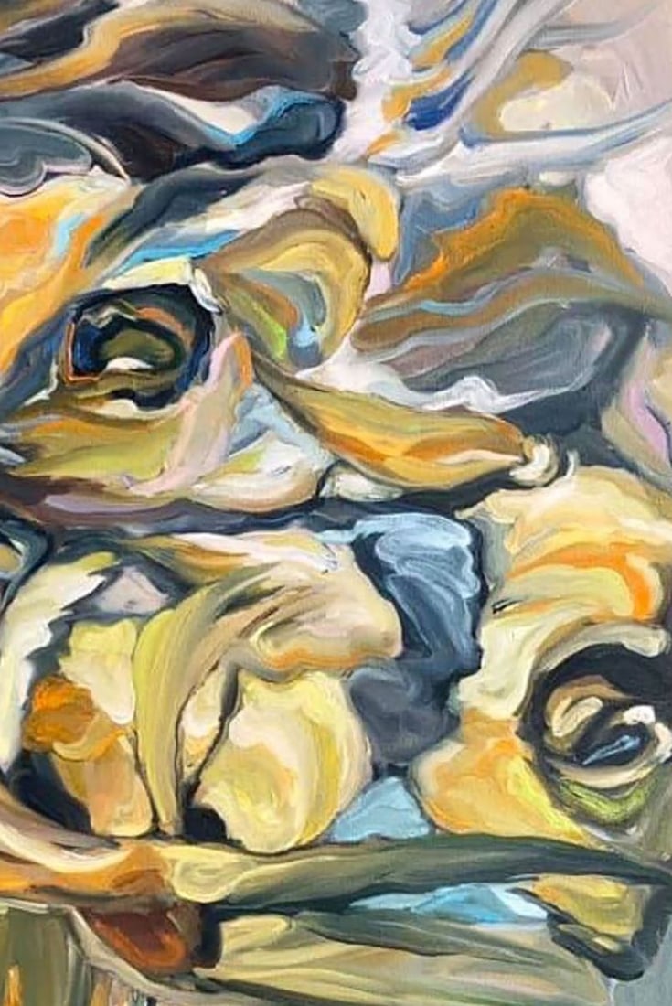 Oil painting Aftertaste Procach Olesia - 3