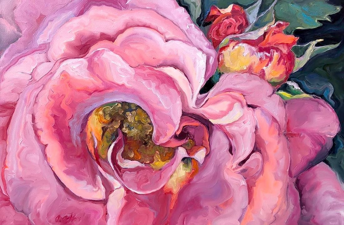 Oil painting Aromatic maze Procach Olesia: Title: Oil painting Aromatic maze Procach Olesia Description: Procach 106