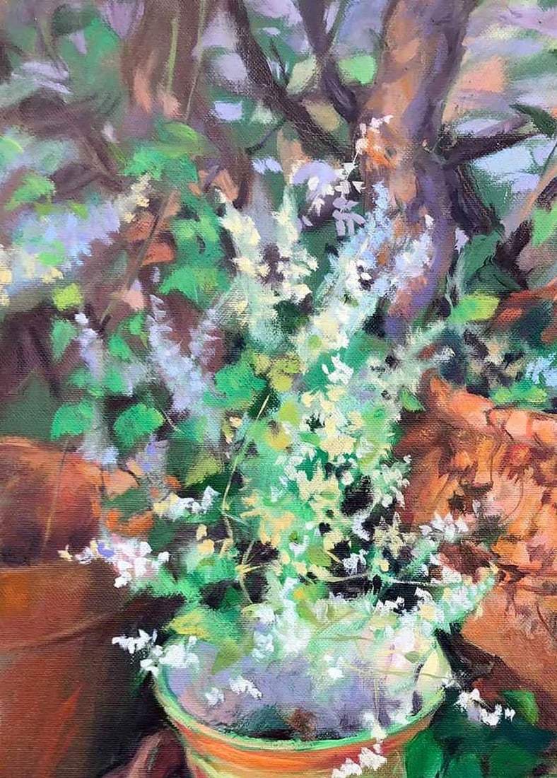 Oil painting Fallopia Procach Olesia - 2
