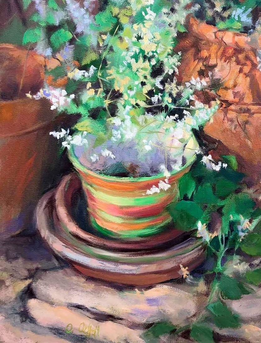 Oil painting Fallopia Procach Olesia - 4