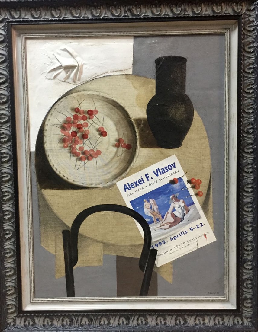 Oil painting Sweet cherry Alexey Fedorovich Vlasov: Title: Oil painting Sweet cherry Alexey Fedorovich Vlasov Description: Bag 11