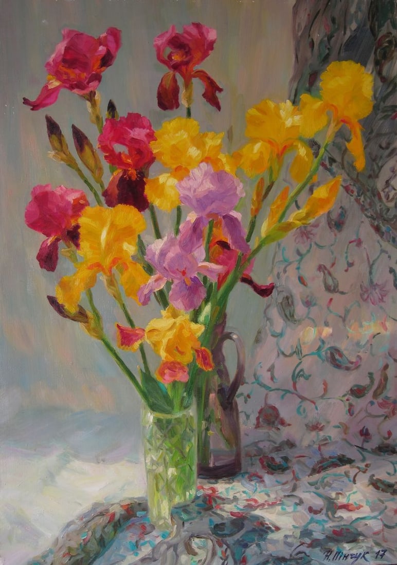Oil painting Spring song Timchuk: Title: Oil painting Spring song Timchuk Description: Pin 8