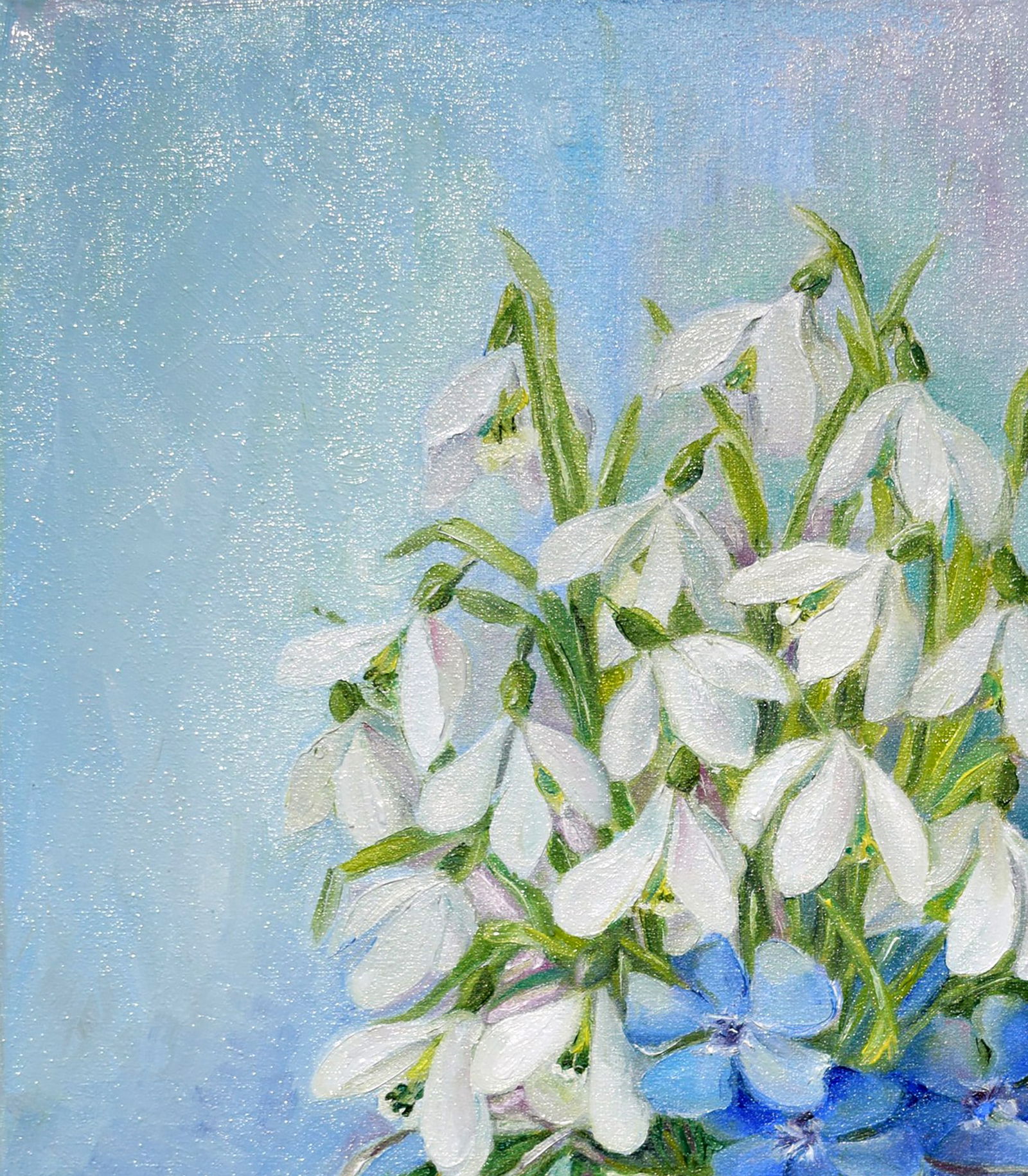 Oil painting Spring tenderness Halyna Babak - 2