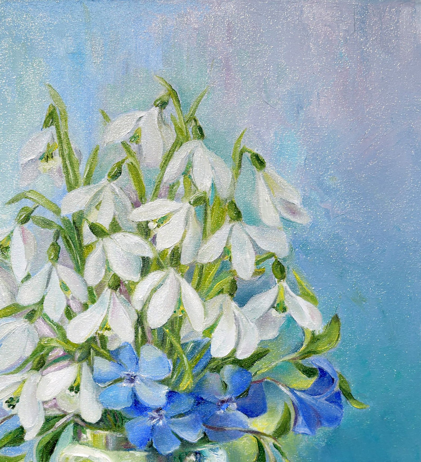 Oil painting Spring tenderness Halyna Babak - 3