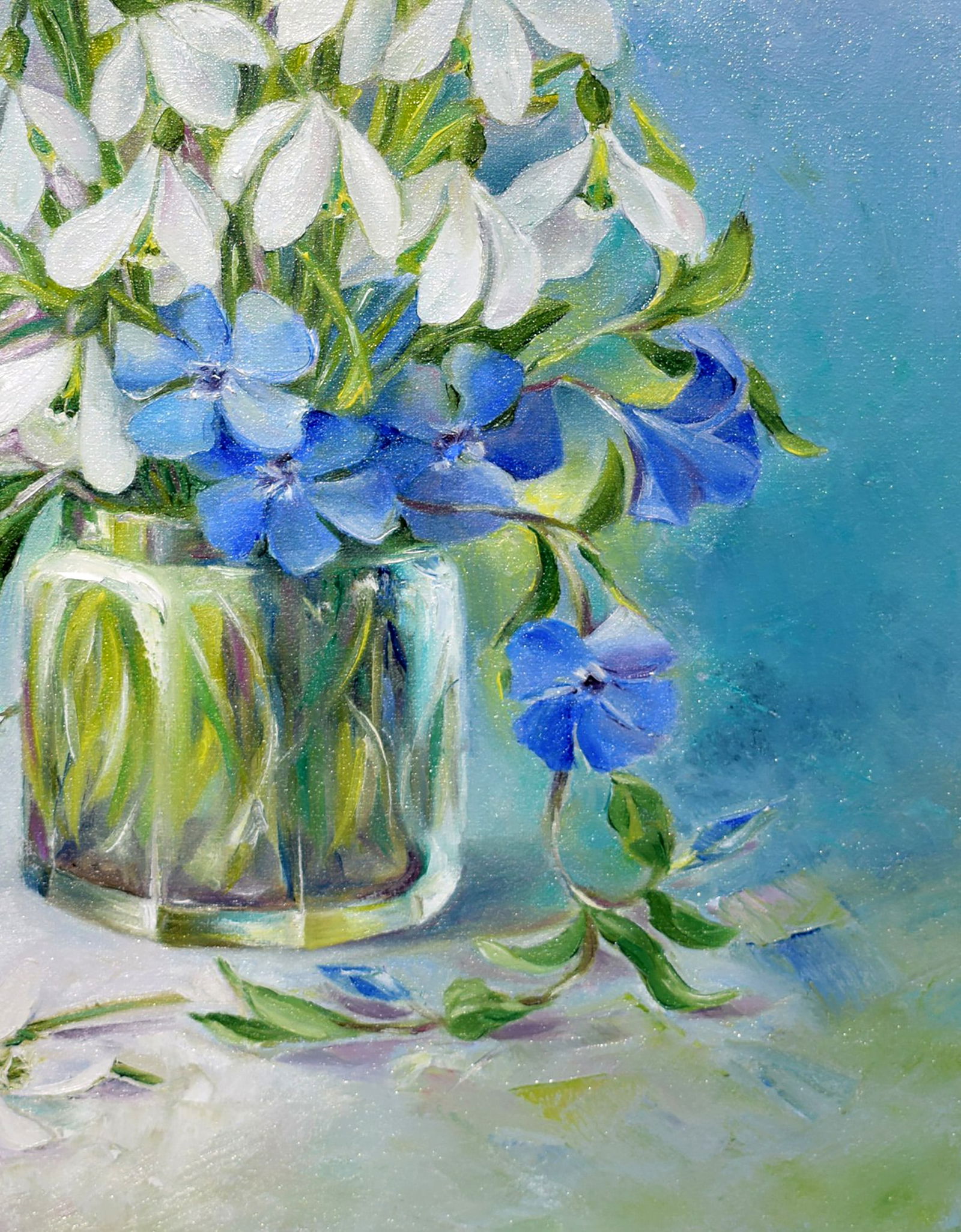 Oil painting Spring tenderness Halyna Babak - 5