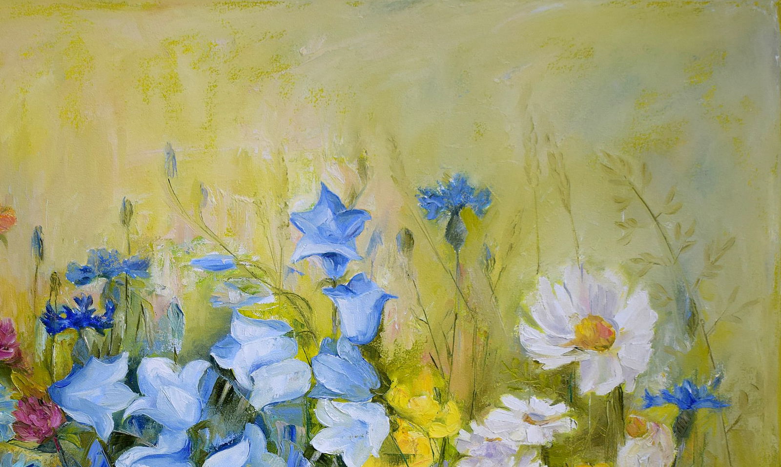 Oil painting Summer mood Halyna Babak - 3