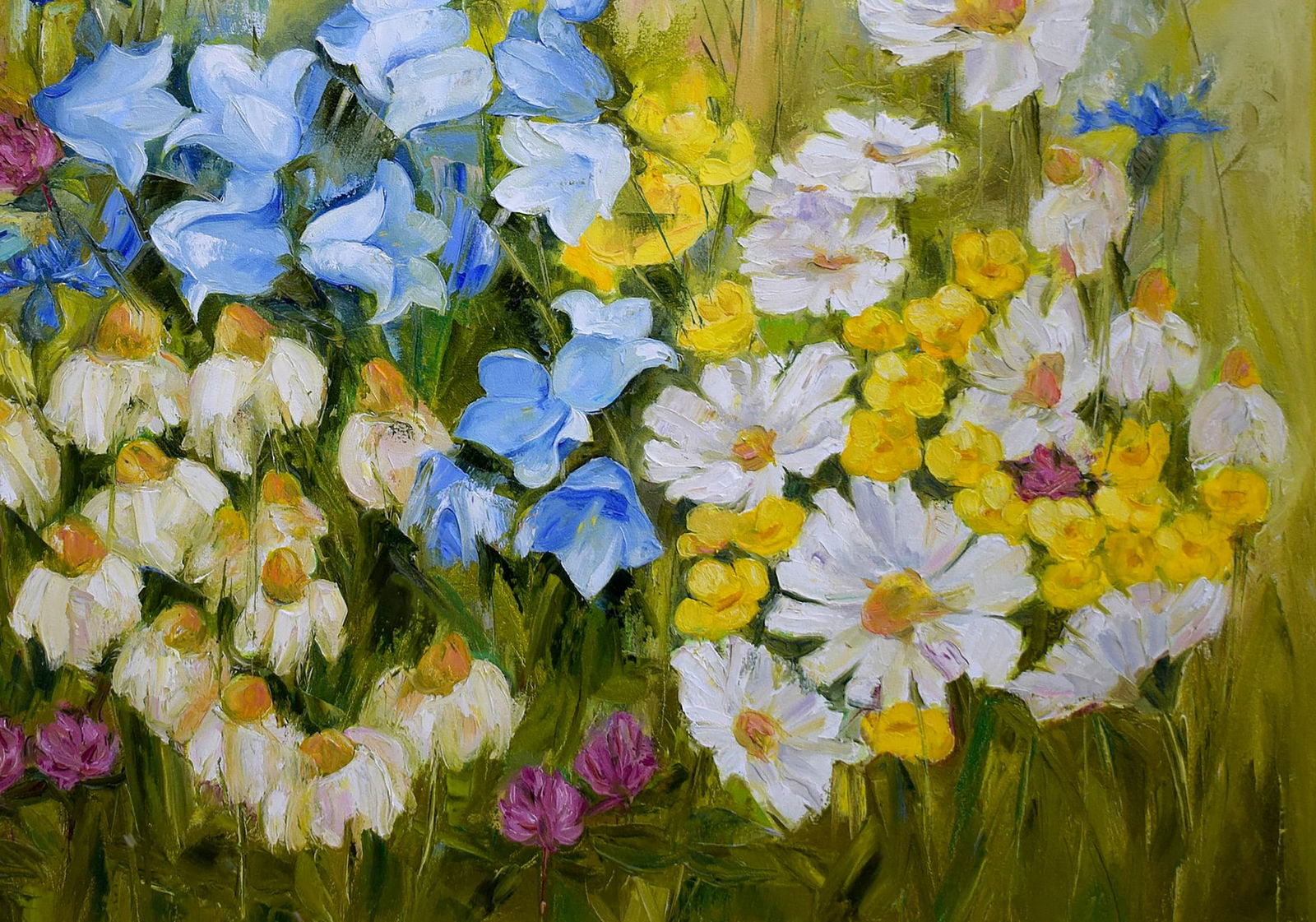 Oil painting Summer mood Halyna Babak - 5