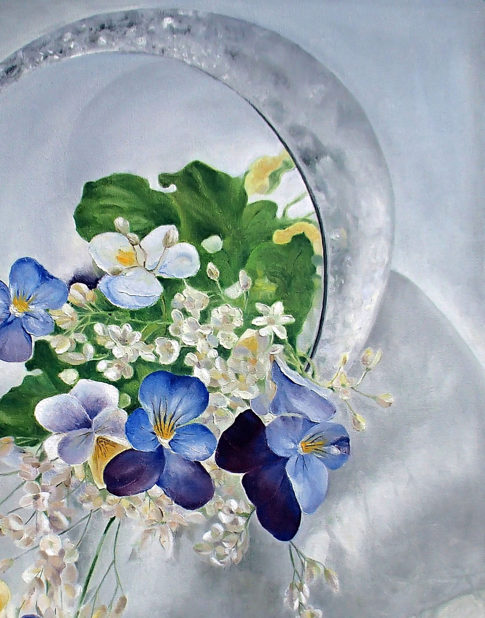 Oil painting Drink of spring Halyna Babak - 3