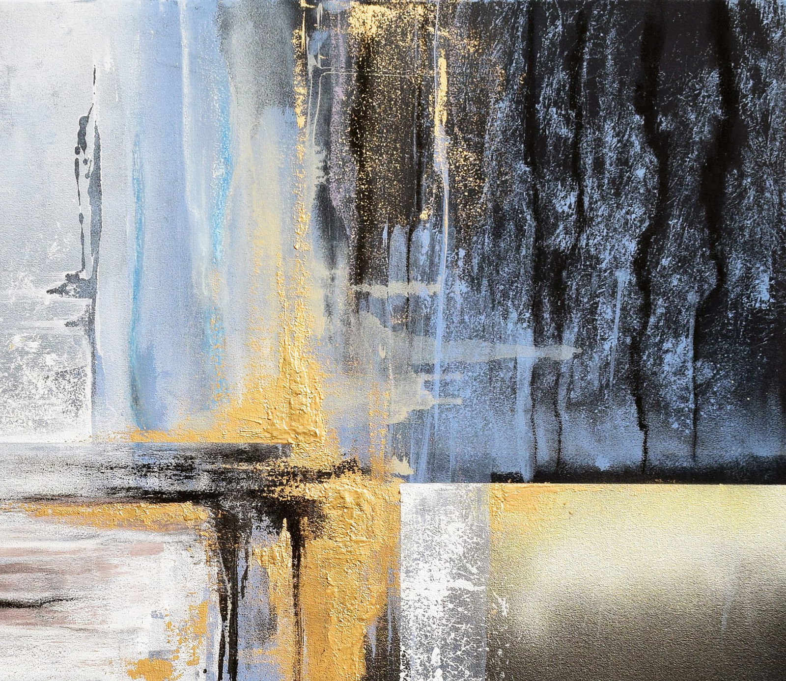 Acrylic painting Dawn outside the window Victor Babak - 3