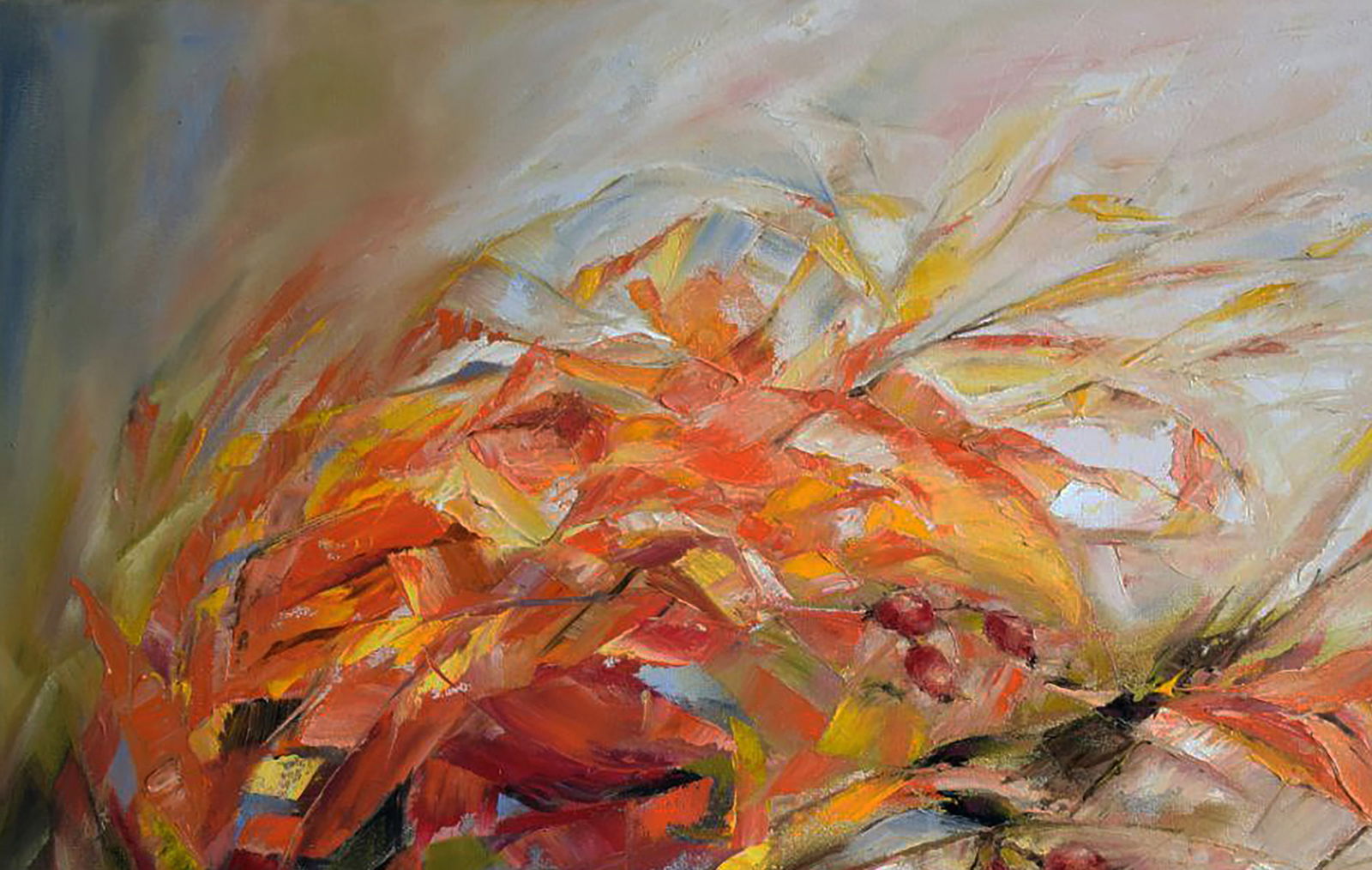 Oil painting Autumn fantasy Halyna Babak - 2