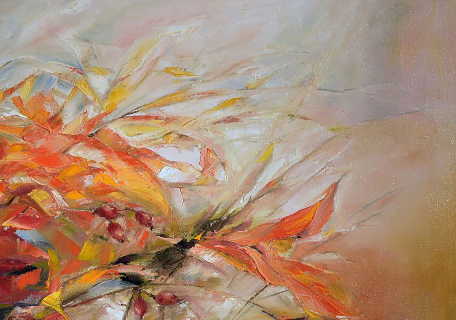 Oil painting Autumn fantasy Halyna Babak - 3