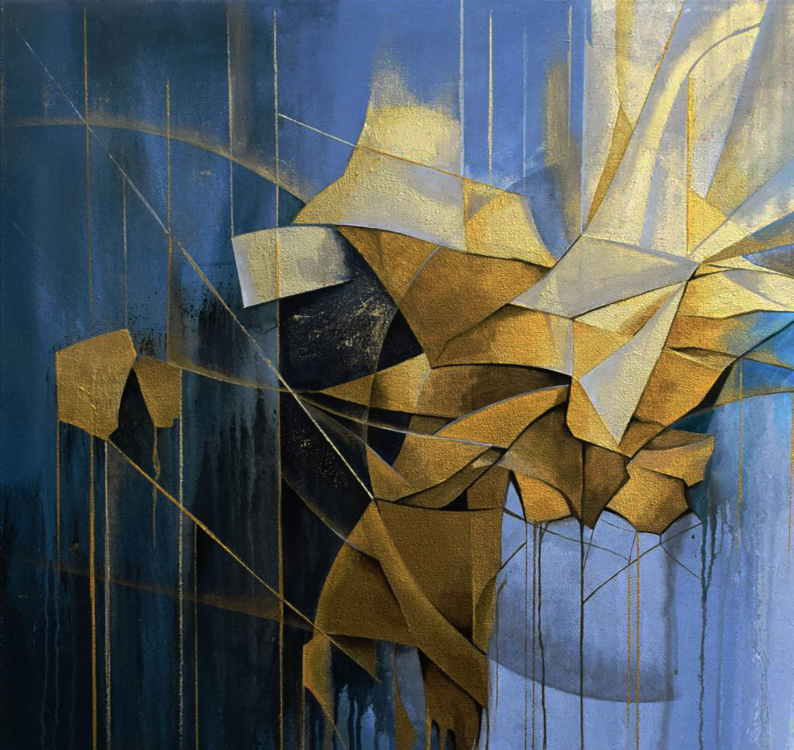 Acrylic painting Autumn kaleidoscope Victor Babak - 2