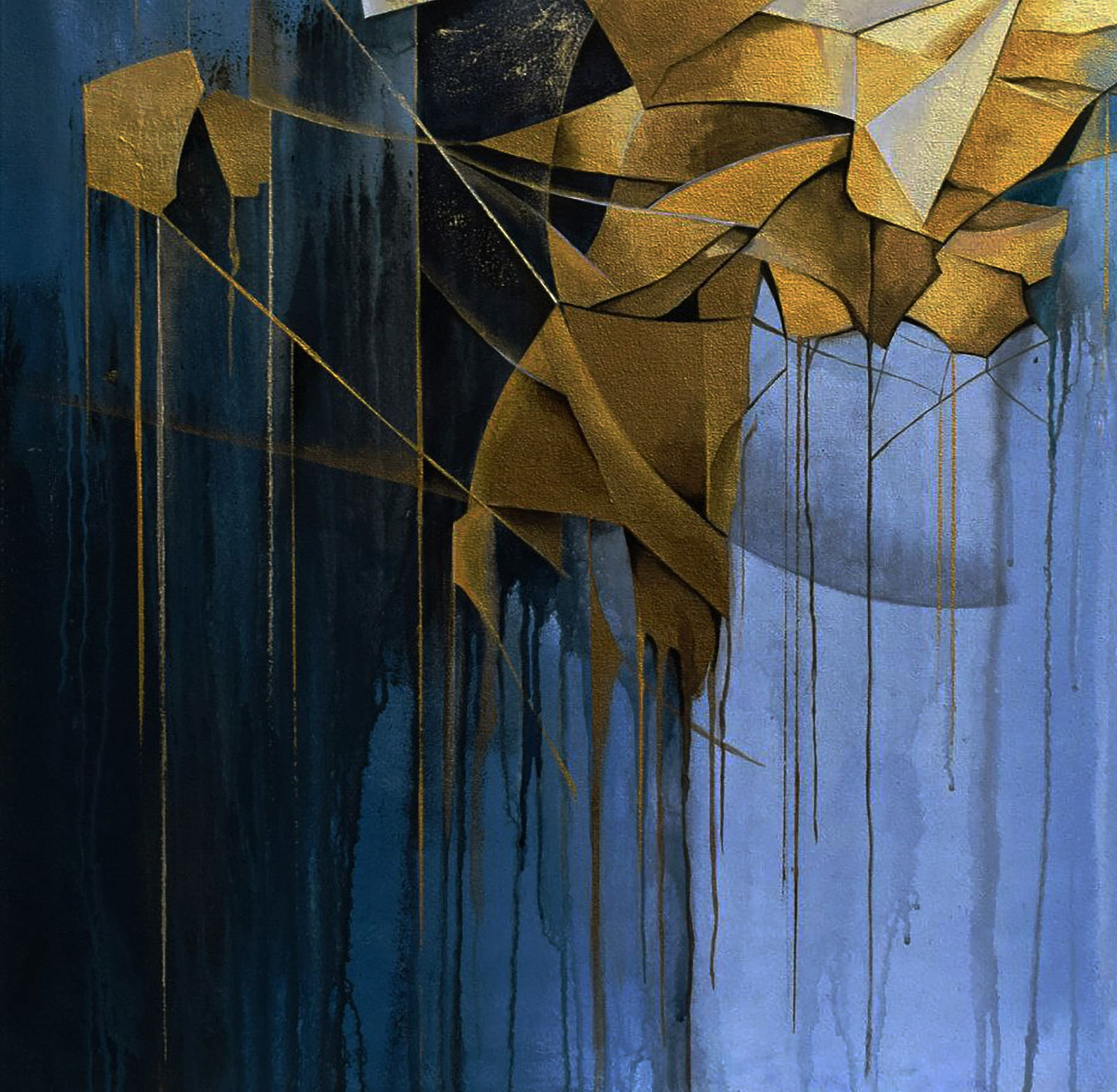 Acrylic painting Autumn kaleidoscope Victor Babak - 4