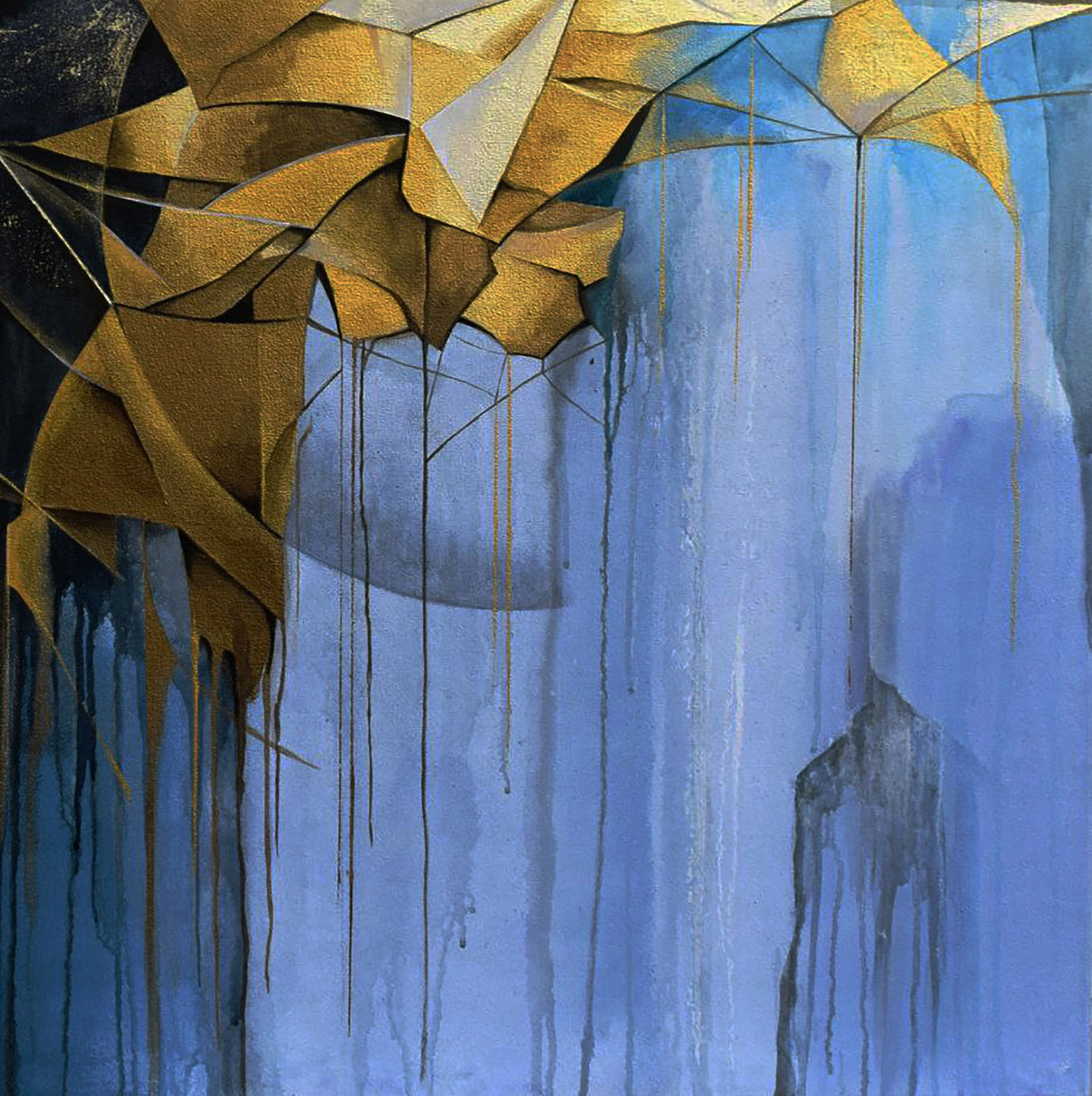 Acrylic painting Autumn kaleidoscope Victor Babak - 5