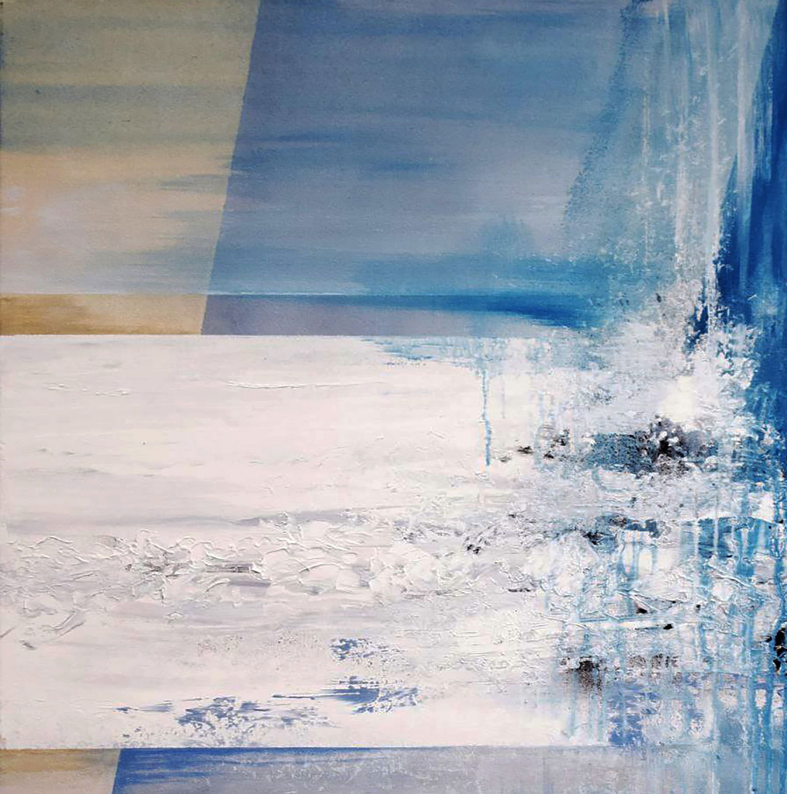 Acrylic painting Dance of the elements Victor Babak - 2