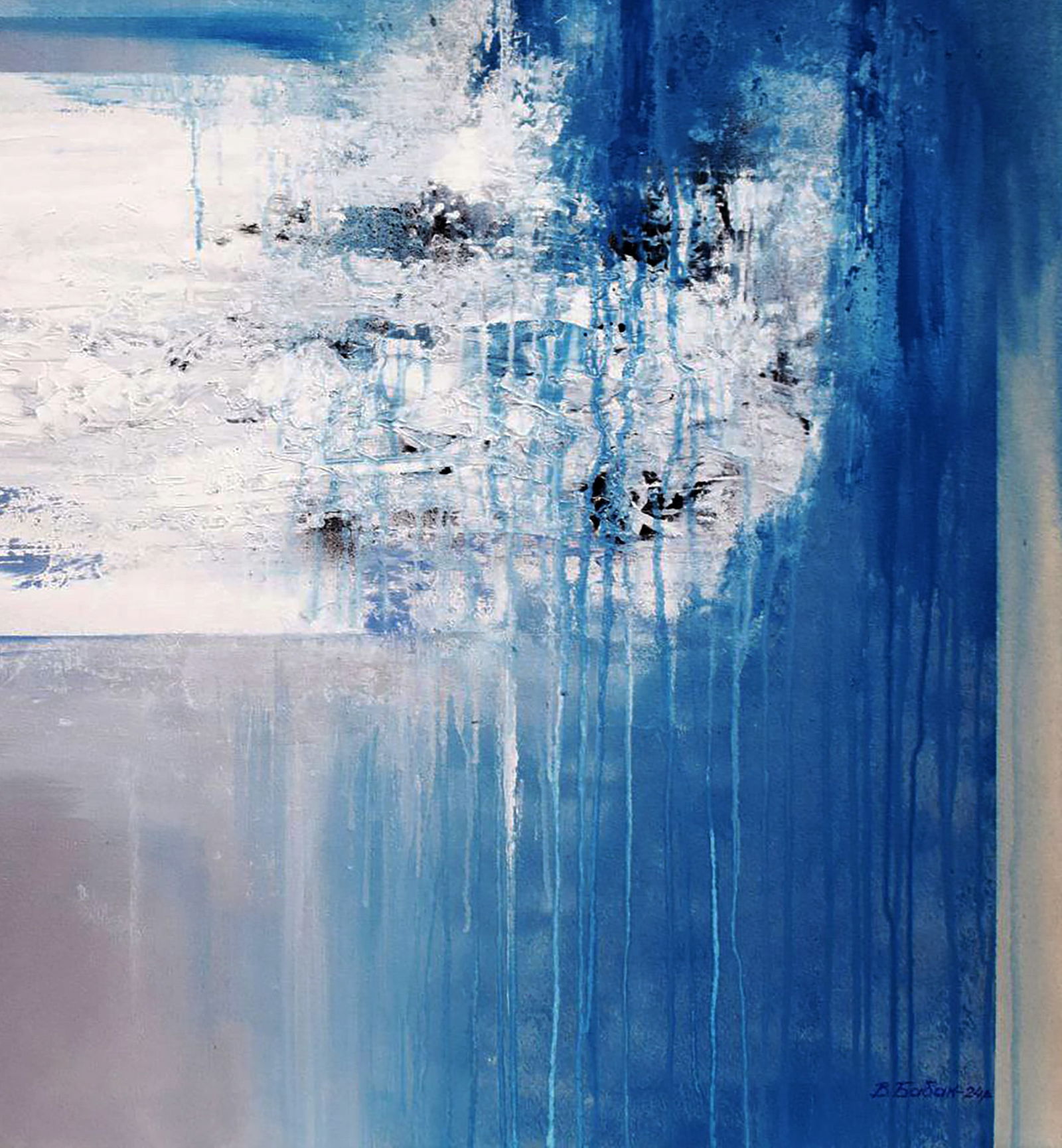 Acrylic painting Dance of the elements Victor Babak - 5