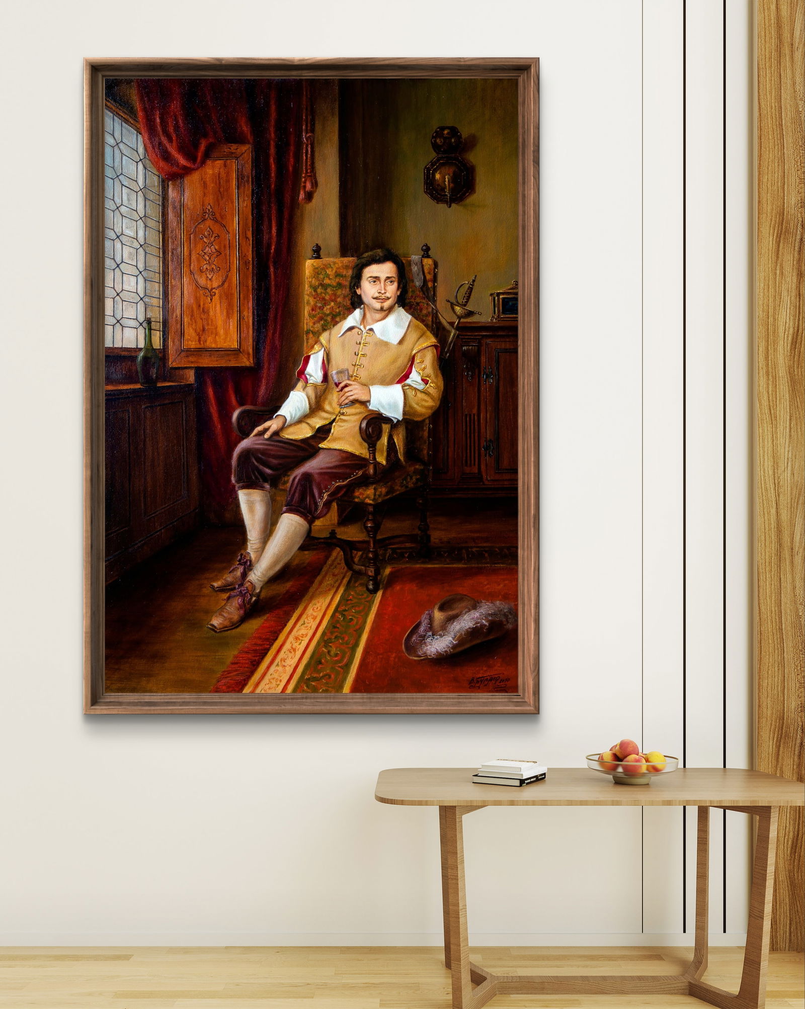 Oil painting In anticipation Valeriy Bulat - 3