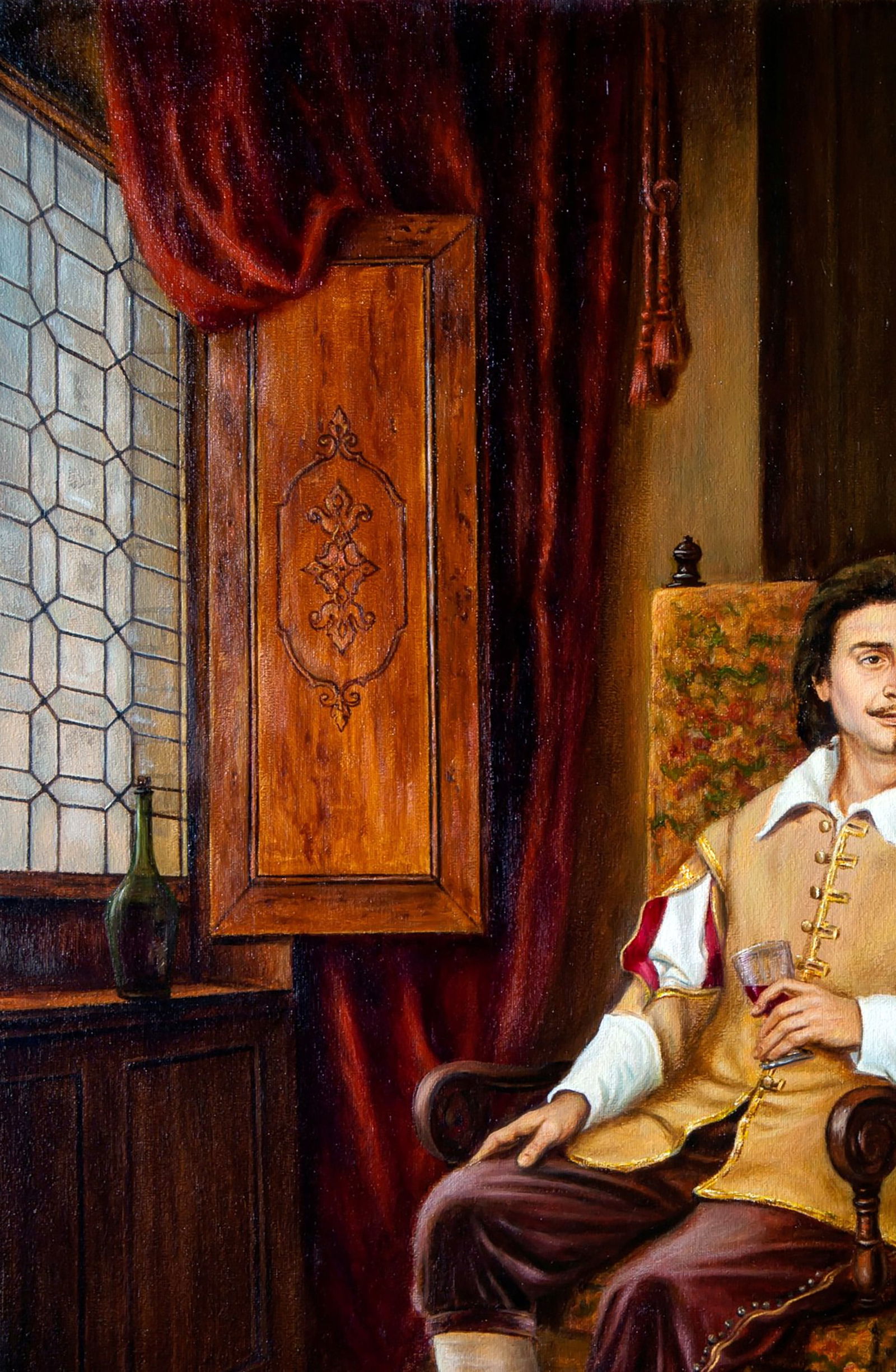 Oil painting In anticipation Valeriy Bulat - 4