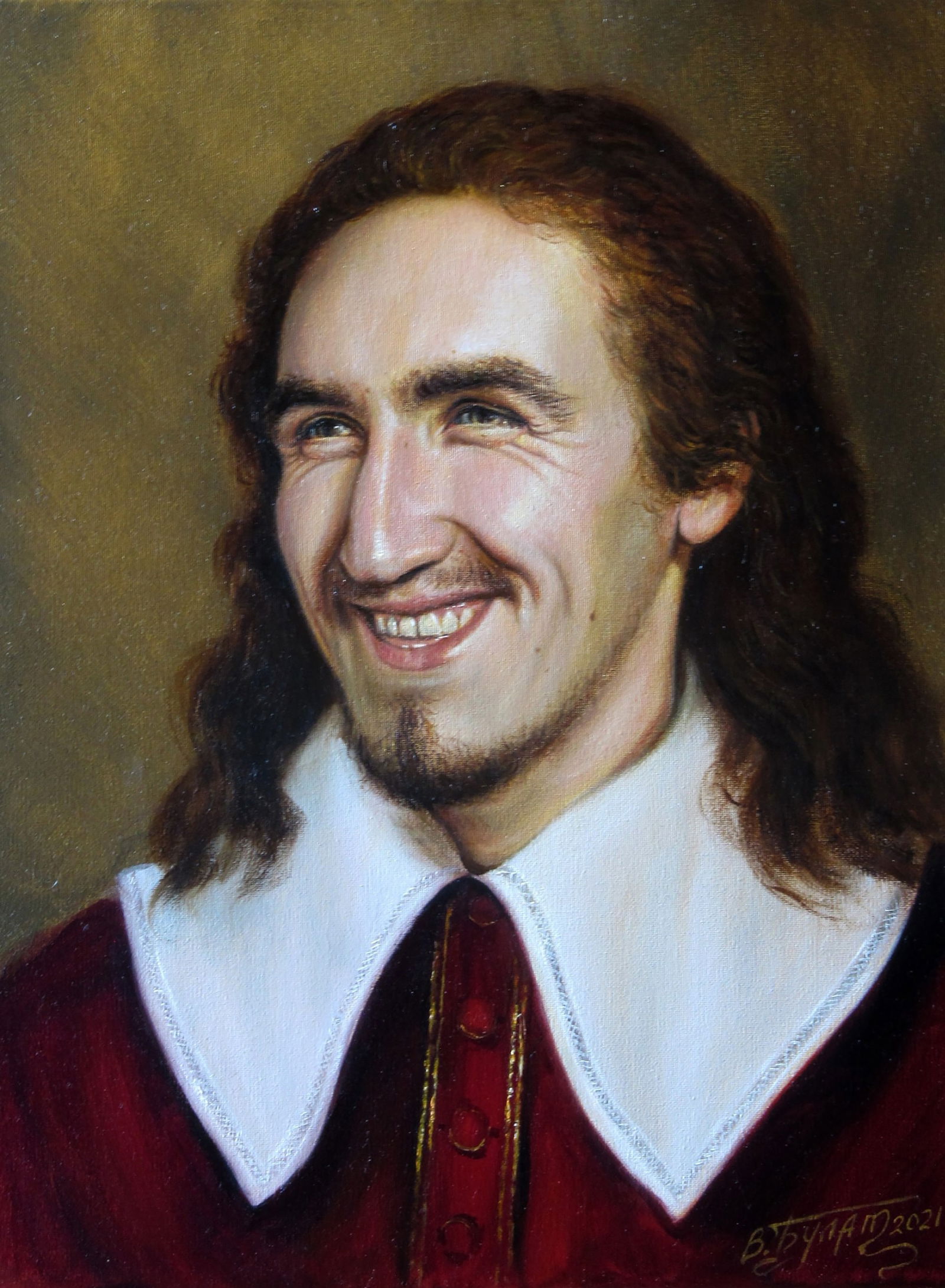 Oil painting Fun time Valeriy Bulat (1 of 7)