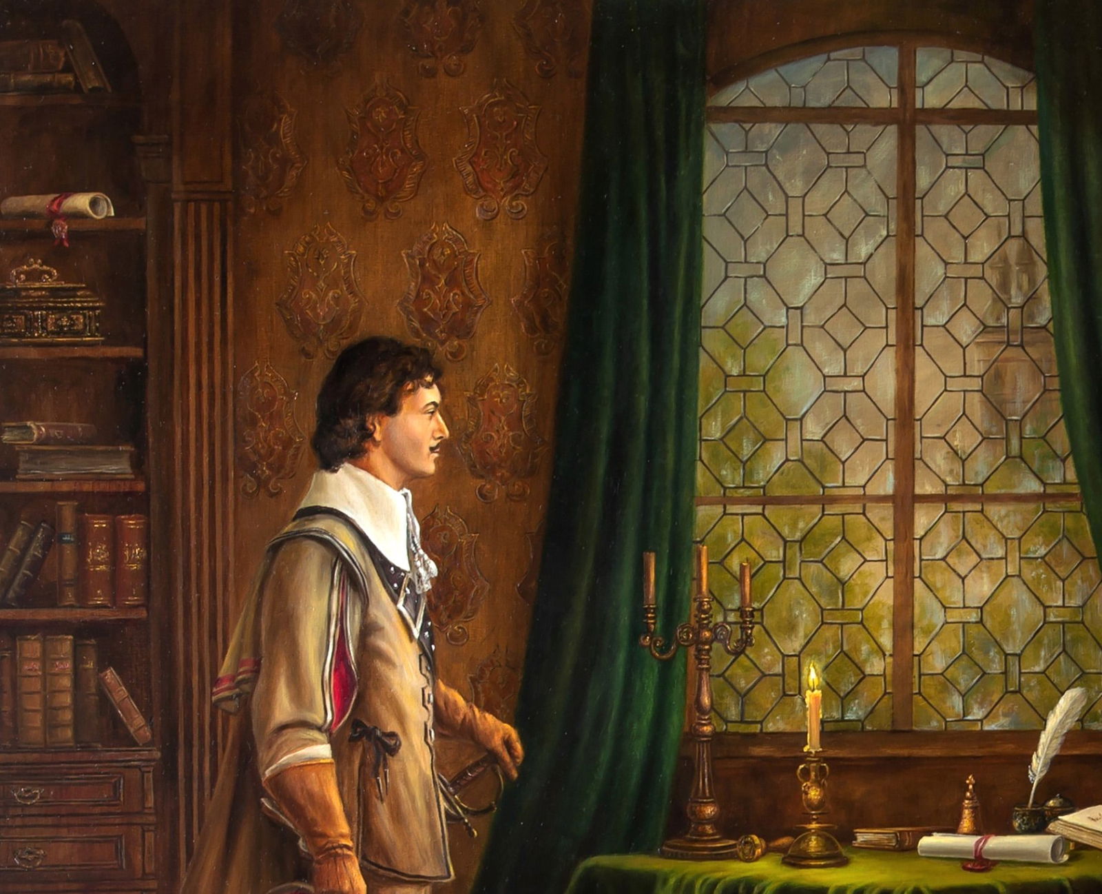 Oil painting You made a mistake Valeriy Bulat - 4