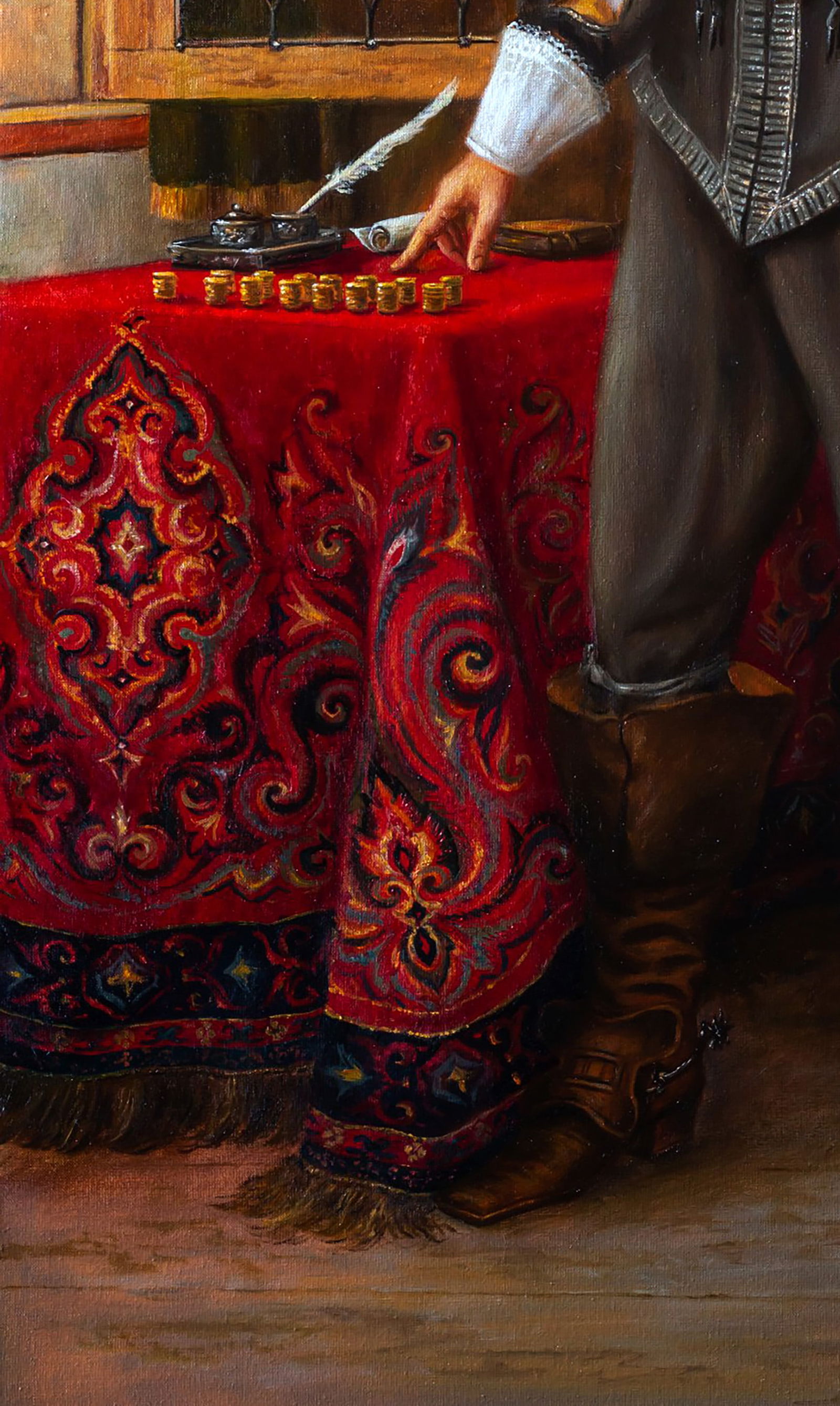 Oil painting Aramis's Golden Dreams Valeriy Bulat - 6