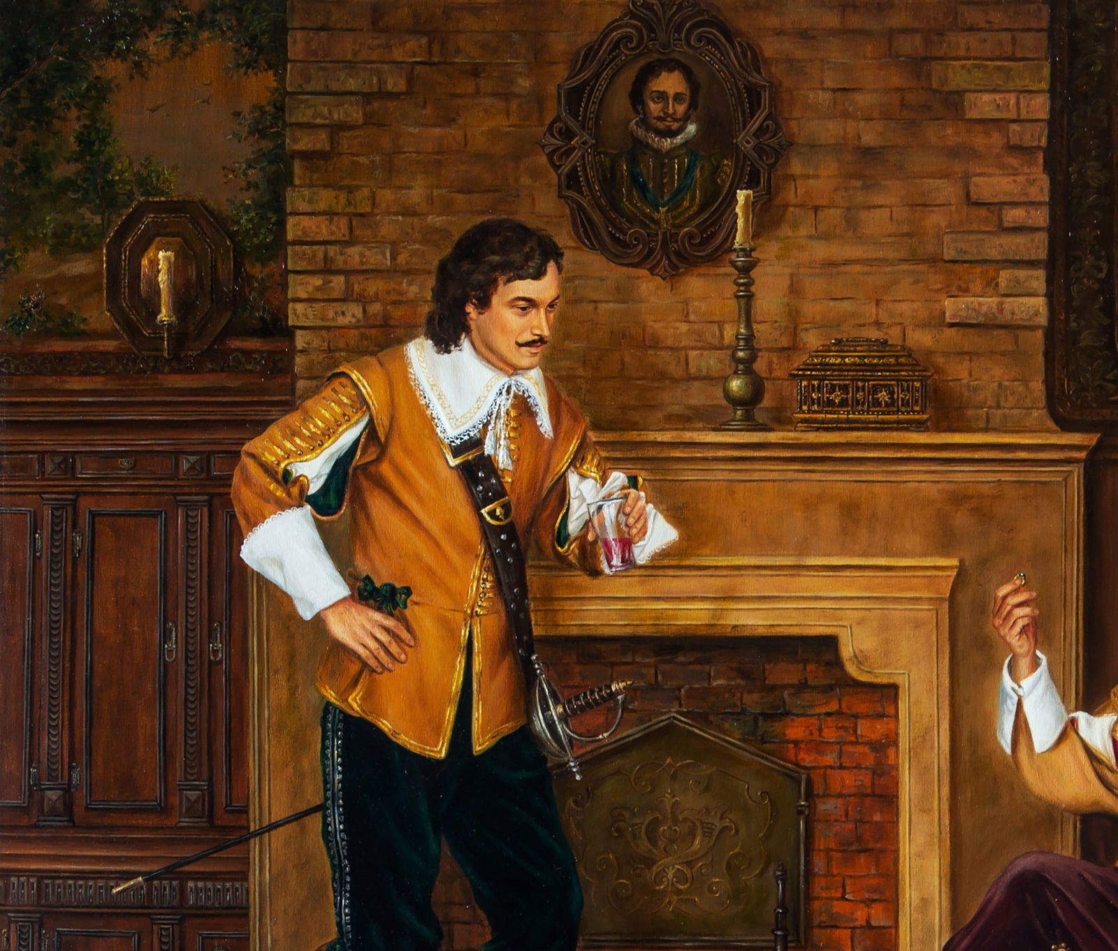 Oil painting Ring of Athos Valeriy Bulat - 4