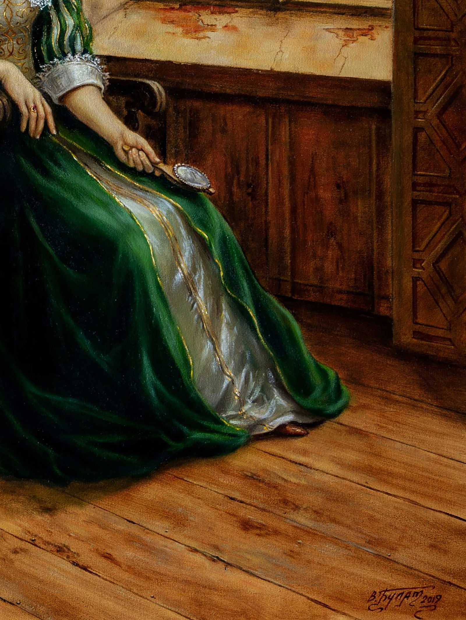 Oil painting My strength is in my weakness Valeriy Bulat - 7