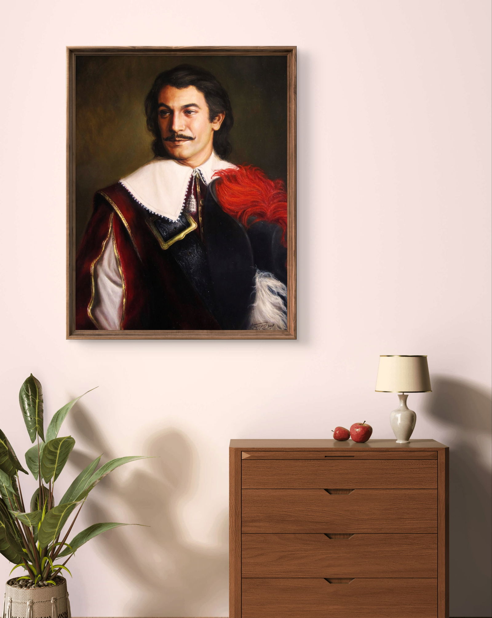 Oil painting The Brave Gascon Valeriy Bulat - 2