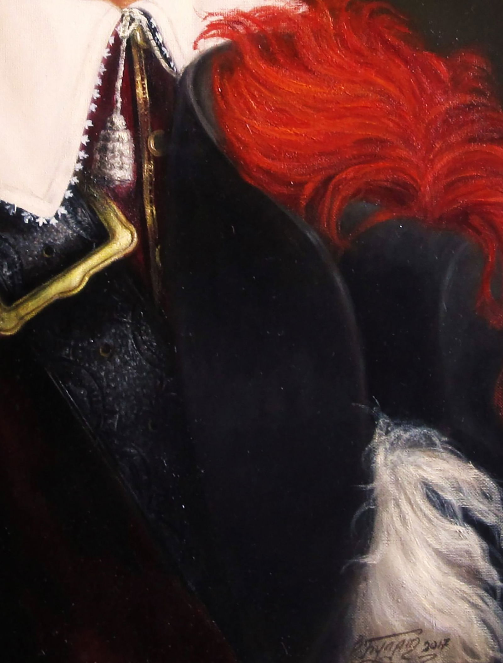 Oil painting The Brave Gascon Valeriy Bulat - 7