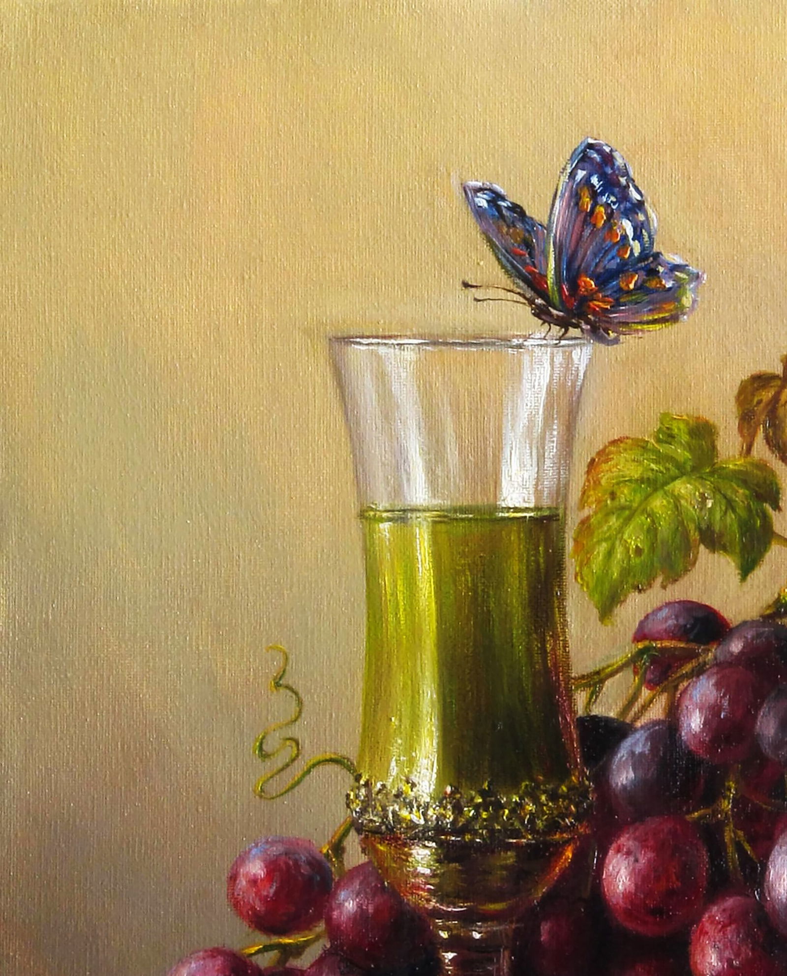 Oil painting The fleetingness of beauty Valeriy Bulat - 4