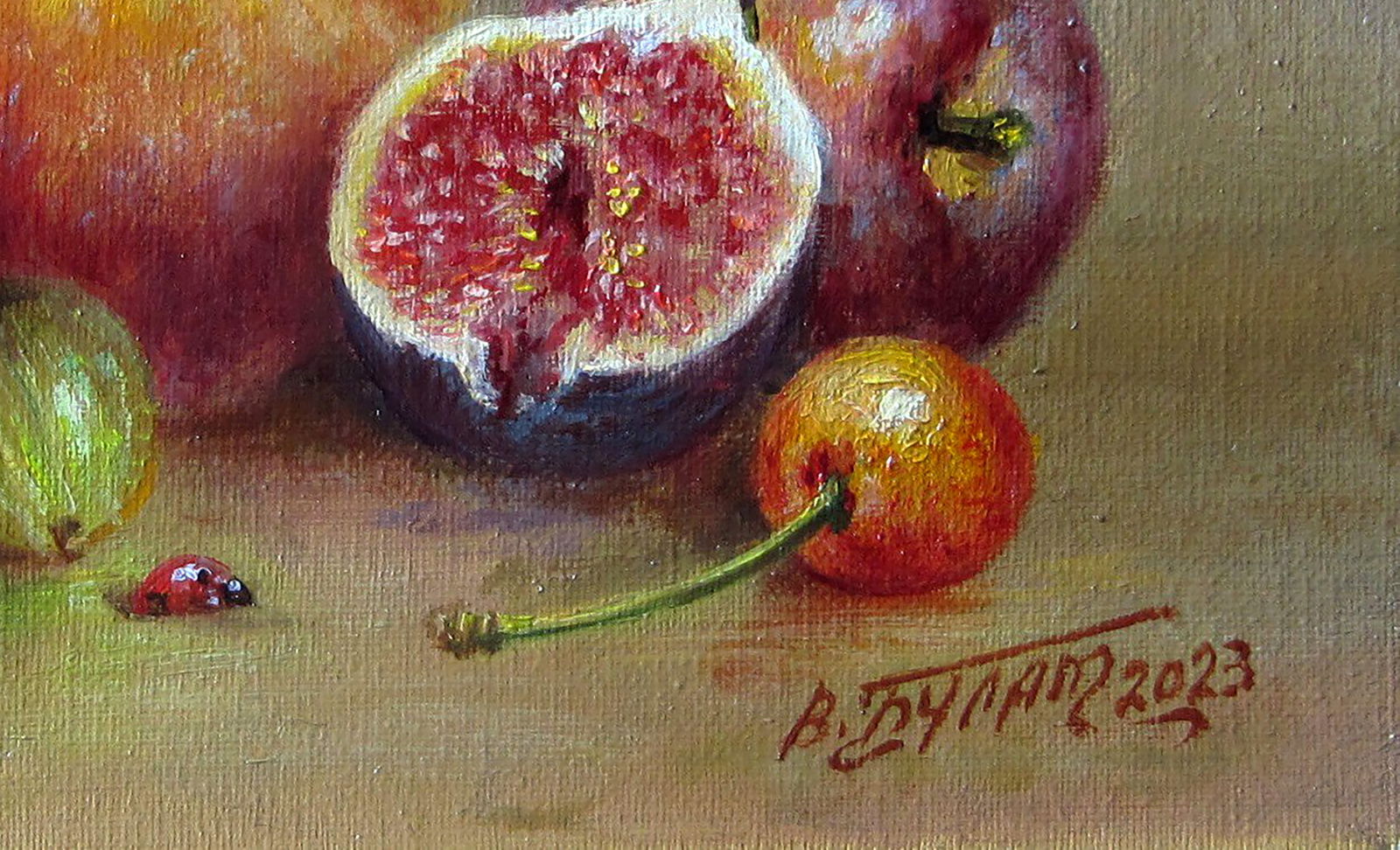 Oil painting Fruit still life Valeriy Bulat - 7