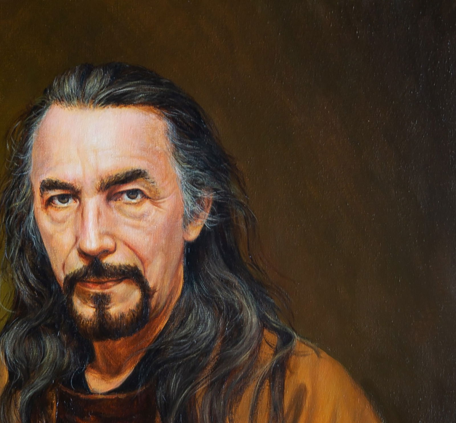 Oil painting An artist at work Valeriy Bulat - 5