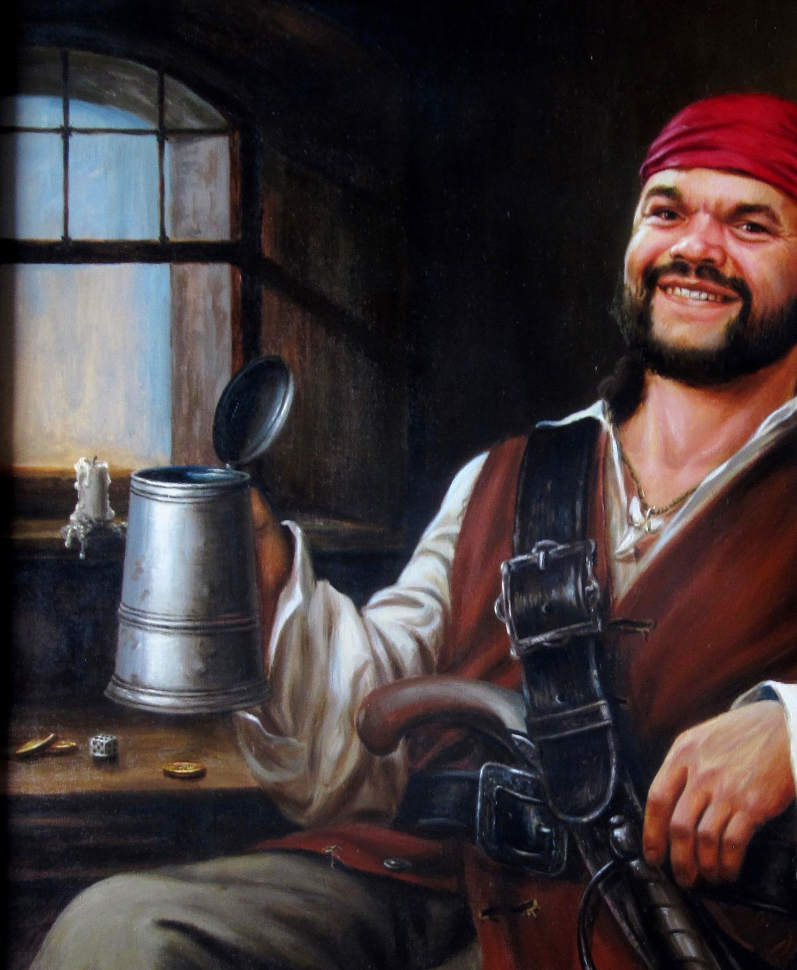 Oil painting The course is the same, The same path Valeriy Bulat - 4