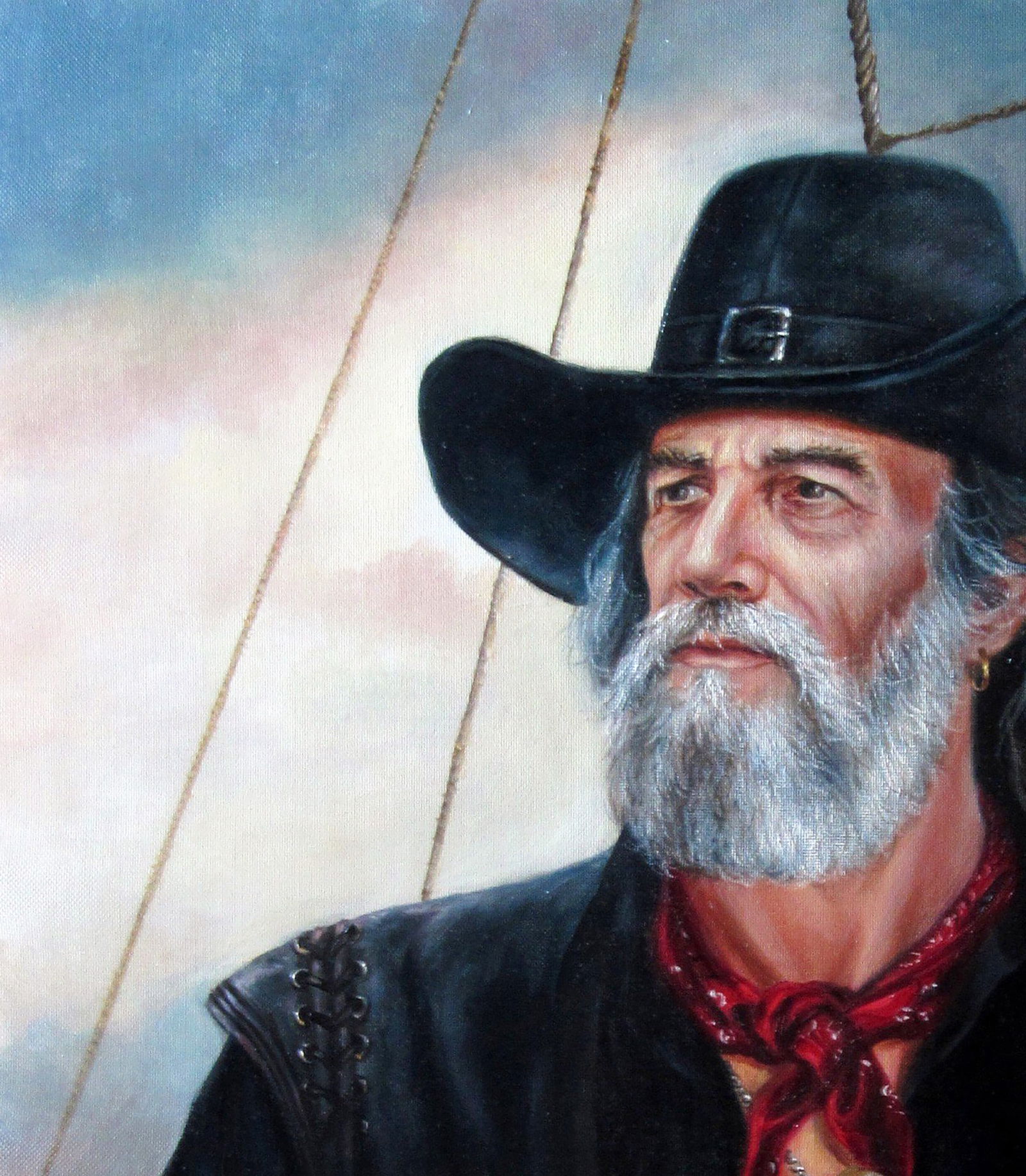 Oil painting Sea Wolf Valeriy Bulat - 4