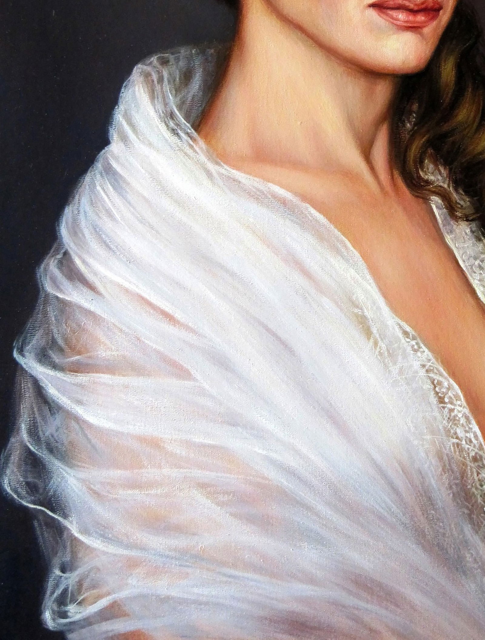 Oil painting Portrait of Margarita Valeriy Bulat - 6