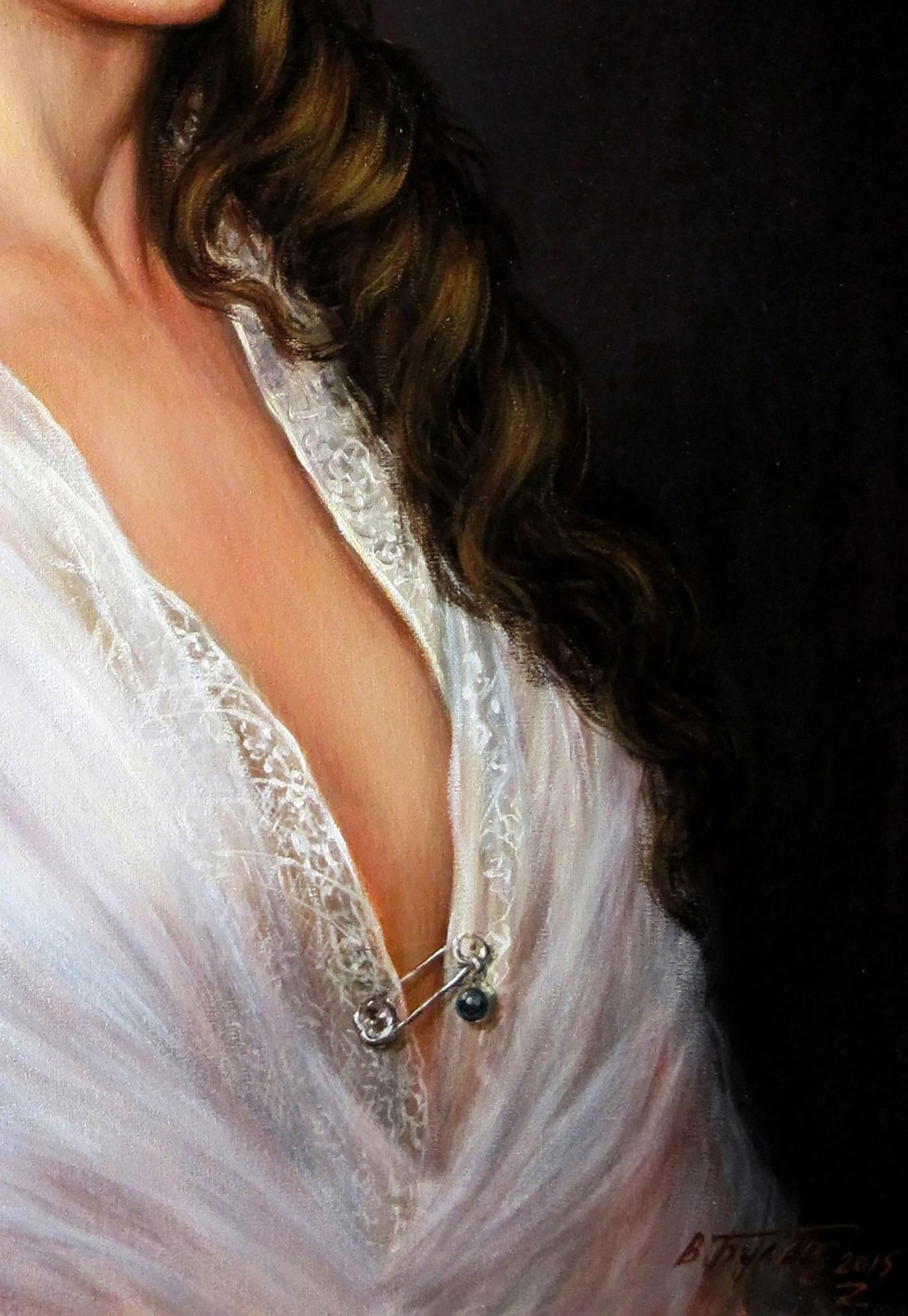 Oil painting Portrait of Margarita Valeriy Bulat - 7