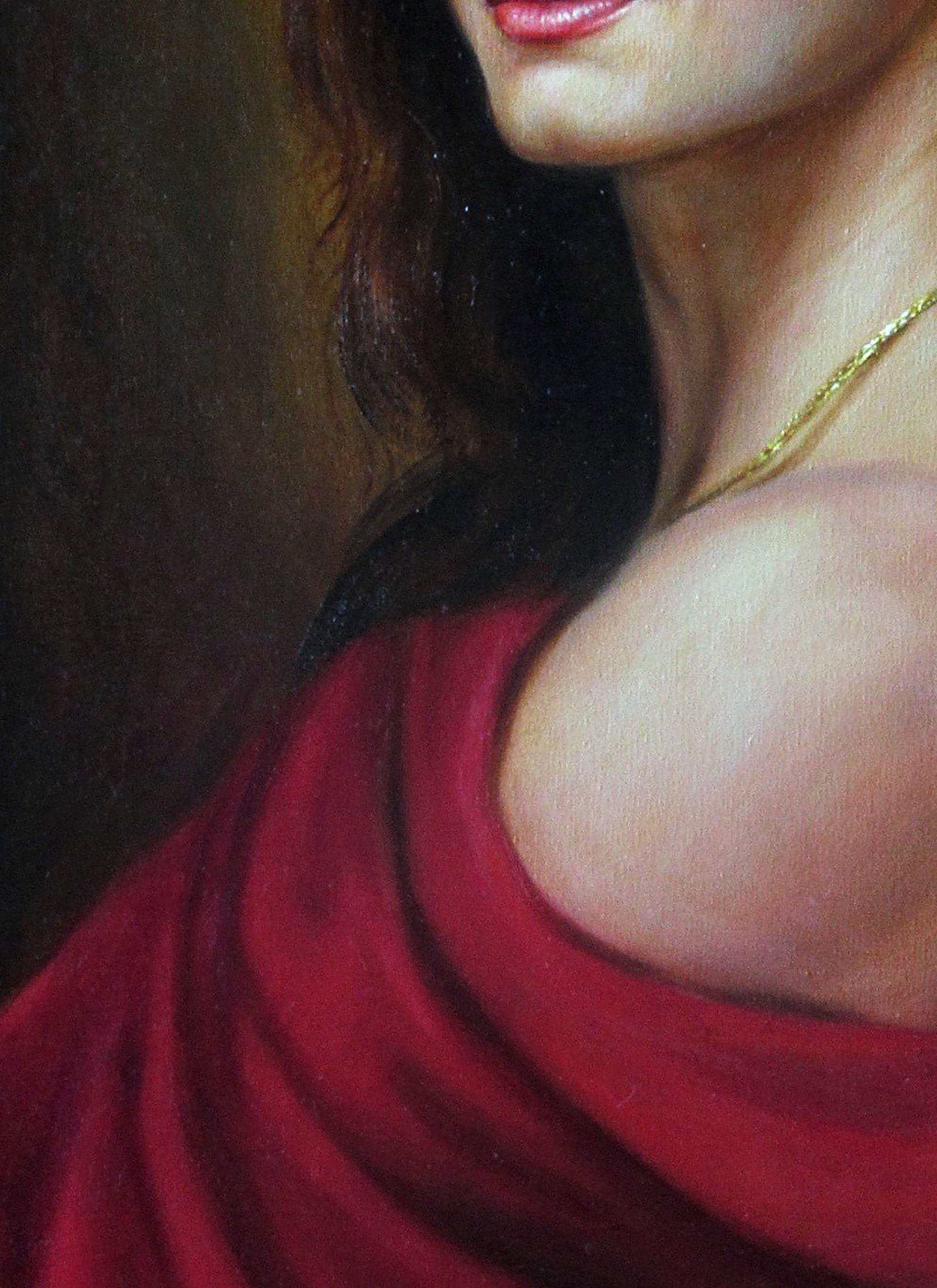 Oil painting Silk fire Valeriy Bulat - 6