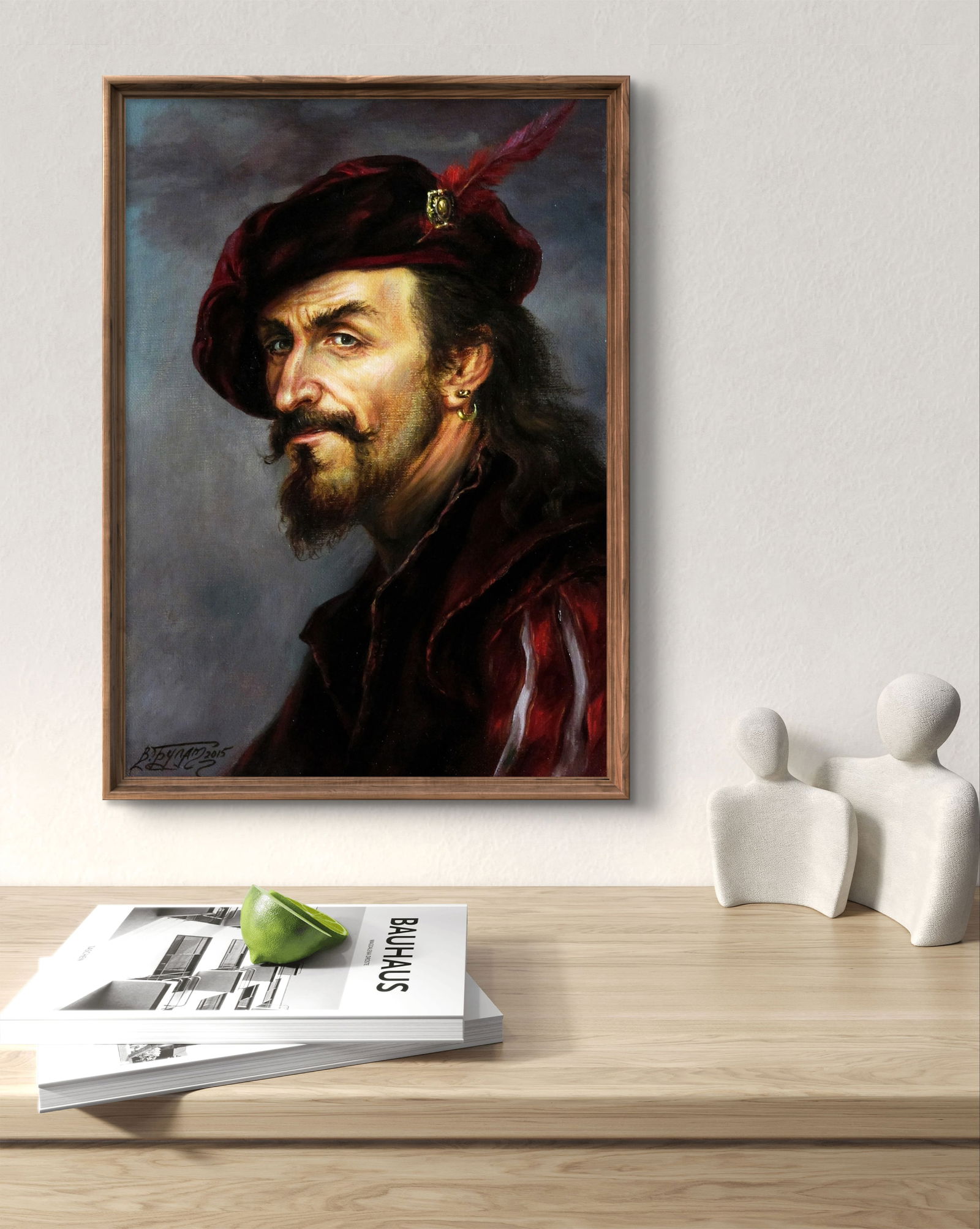 Oil painting I deny everything and that is my essence Valeriy Bulat - 2