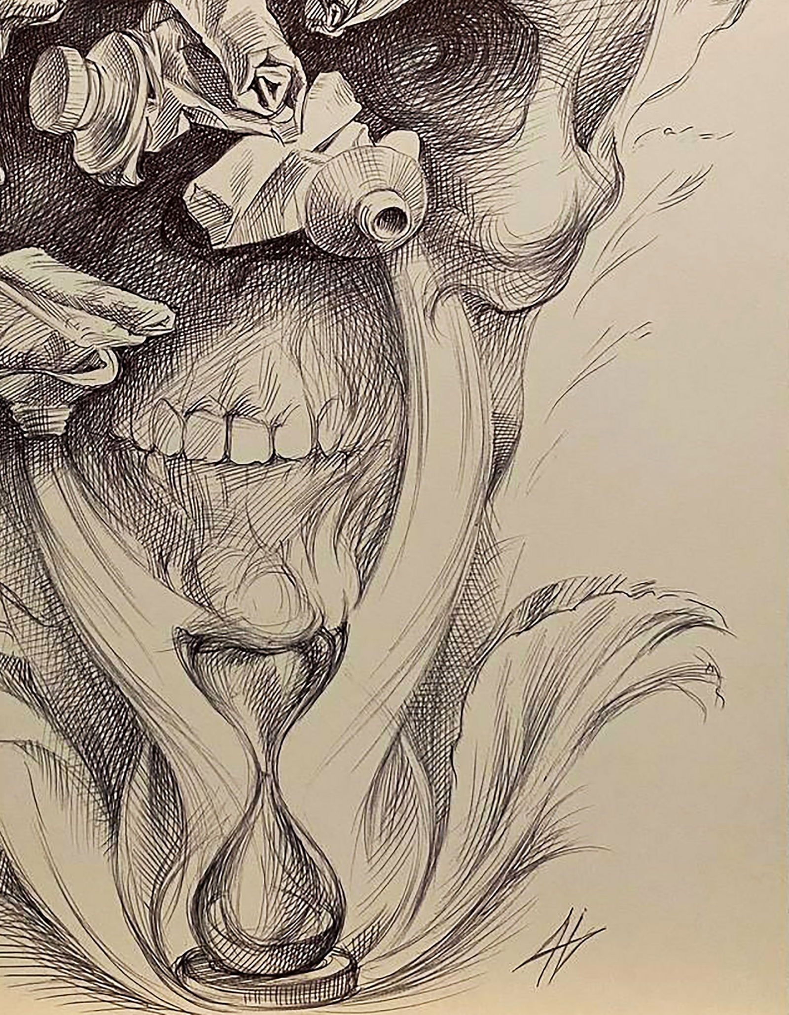 Pen painting Time to improve your skills Natalia Bulat - 5