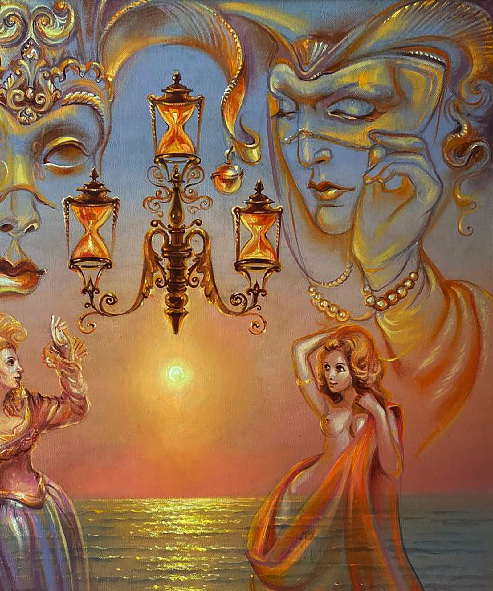 Oil painting Venetian Dream Natalia Bulat - 4