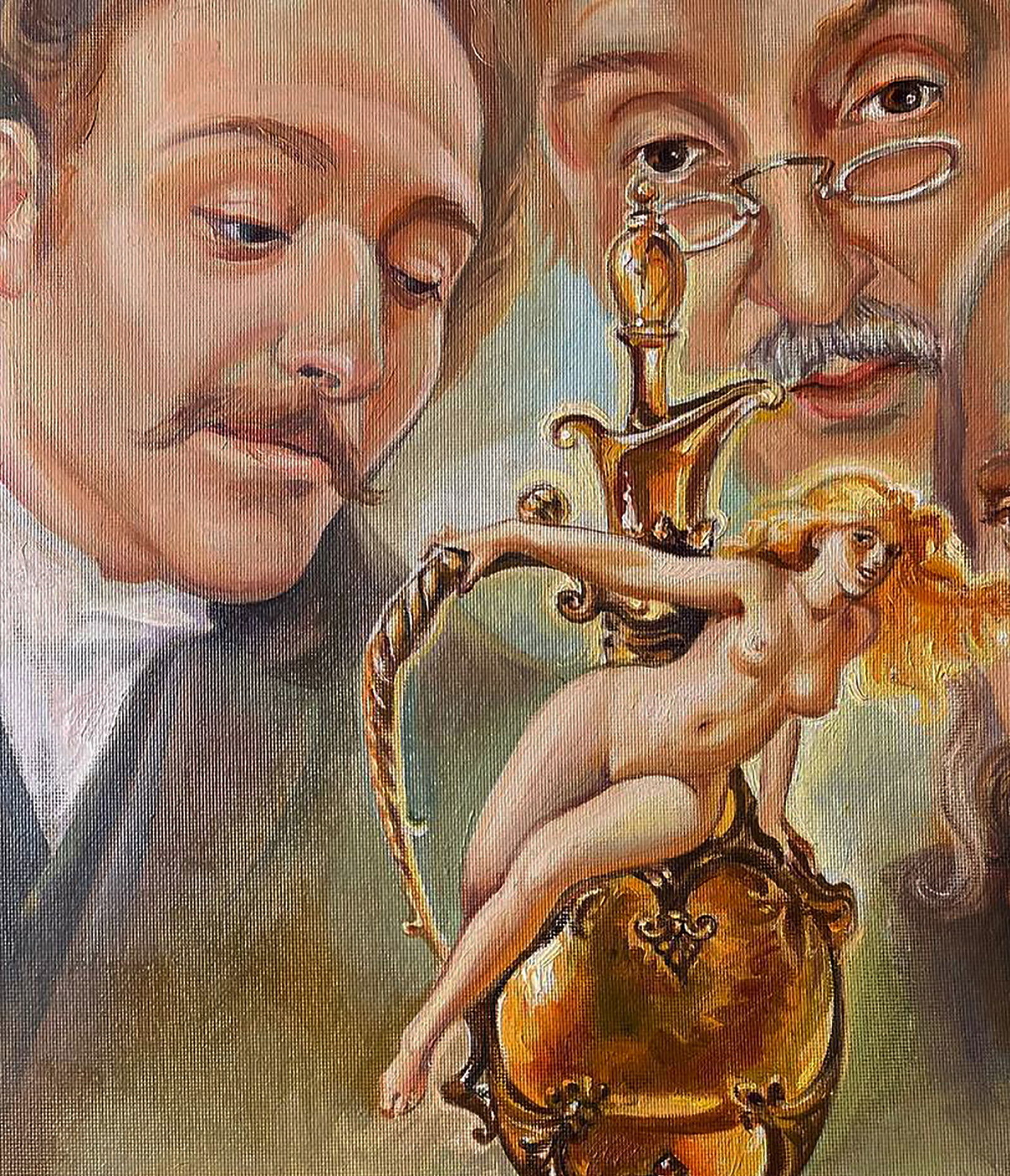 Oil painting Connoisseurs of beauty Natalia Bulat - 2