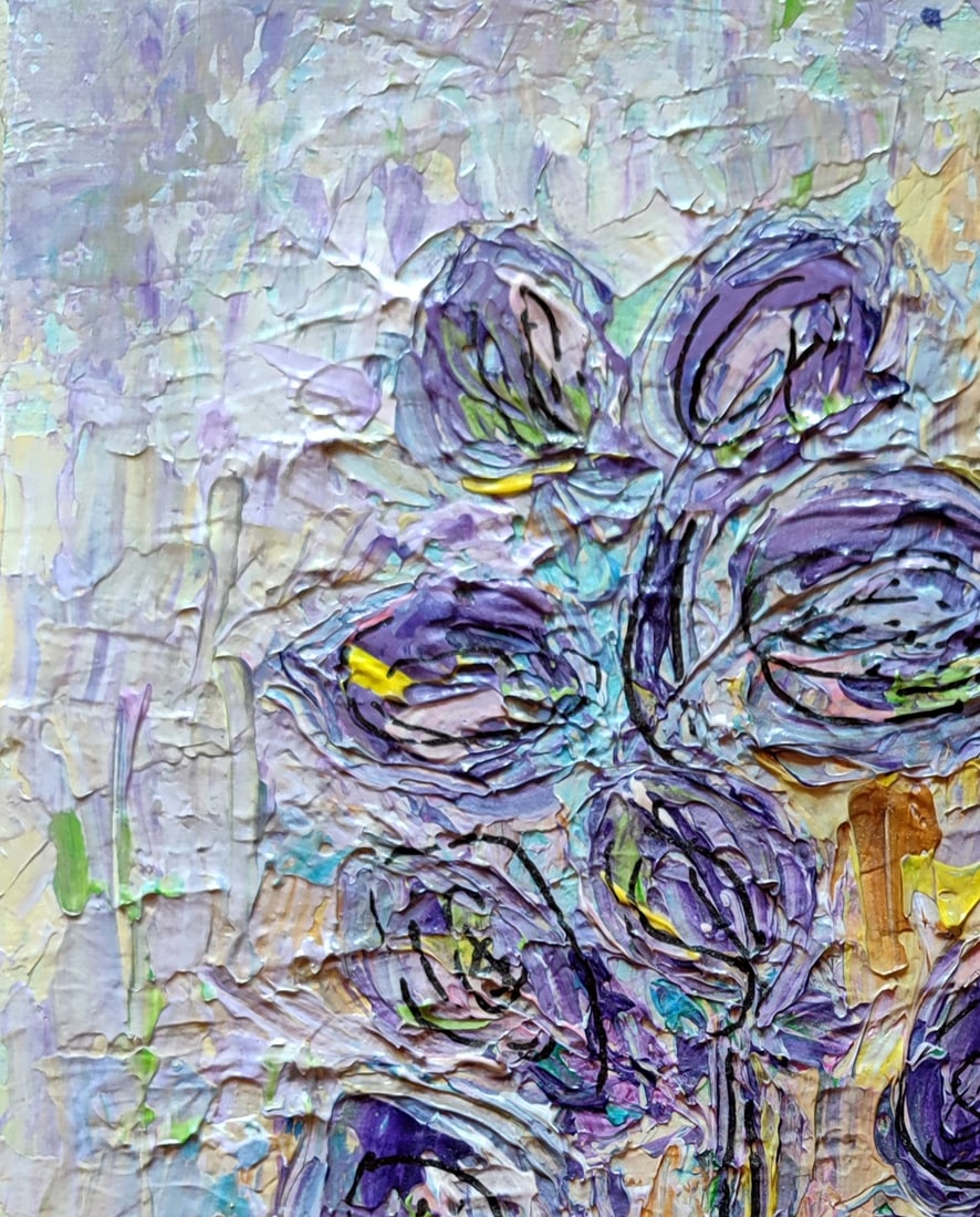 Acrylic painting Money Tree Olena Kirik - 2