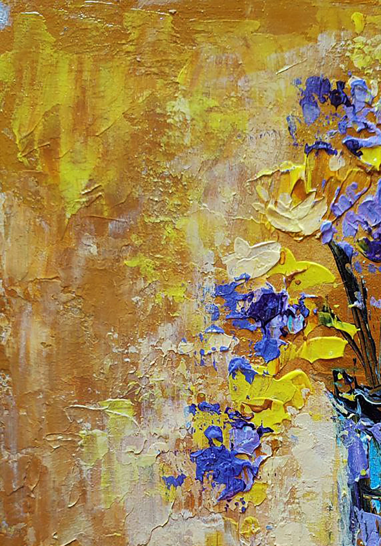 Acrylic painting Spicy mustard Olena Kirik - 2