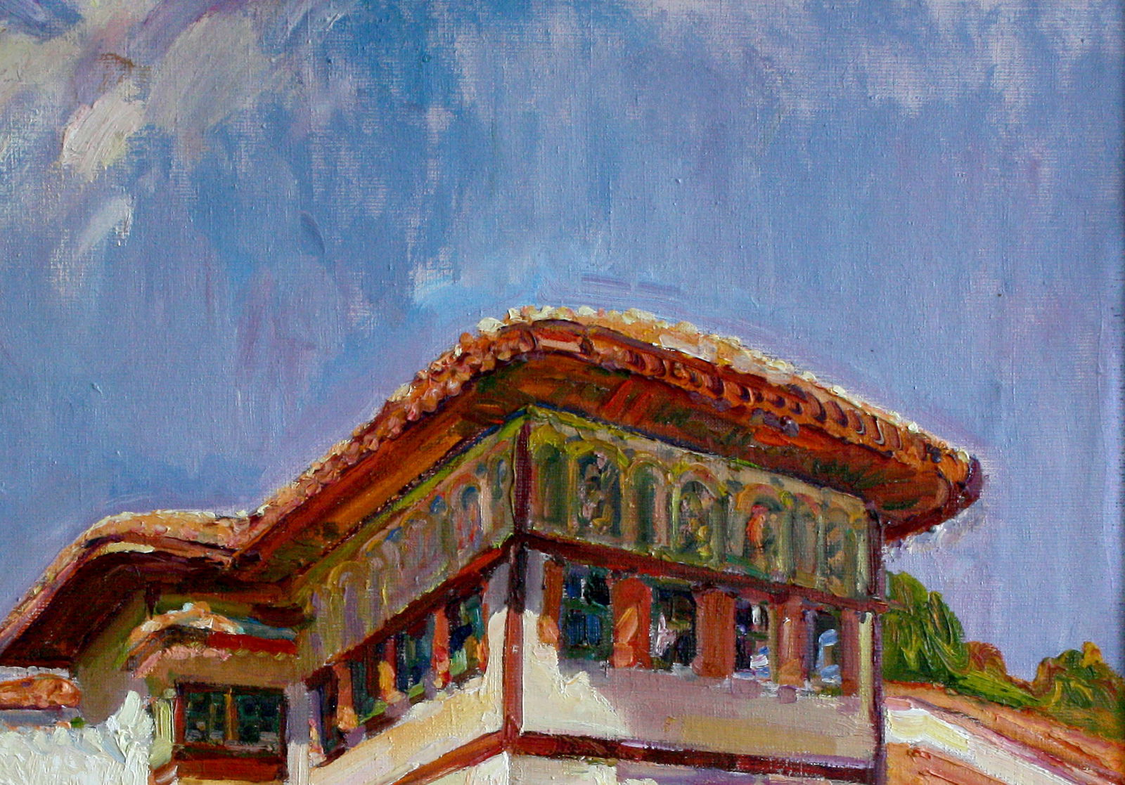 Oil painting Castle Leonid Pavlenko - 3