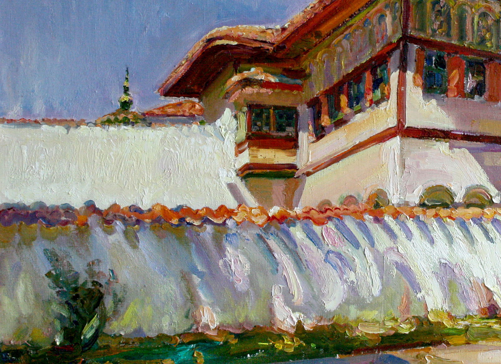 Oil painting Castle Leonid Pavlenko - 4